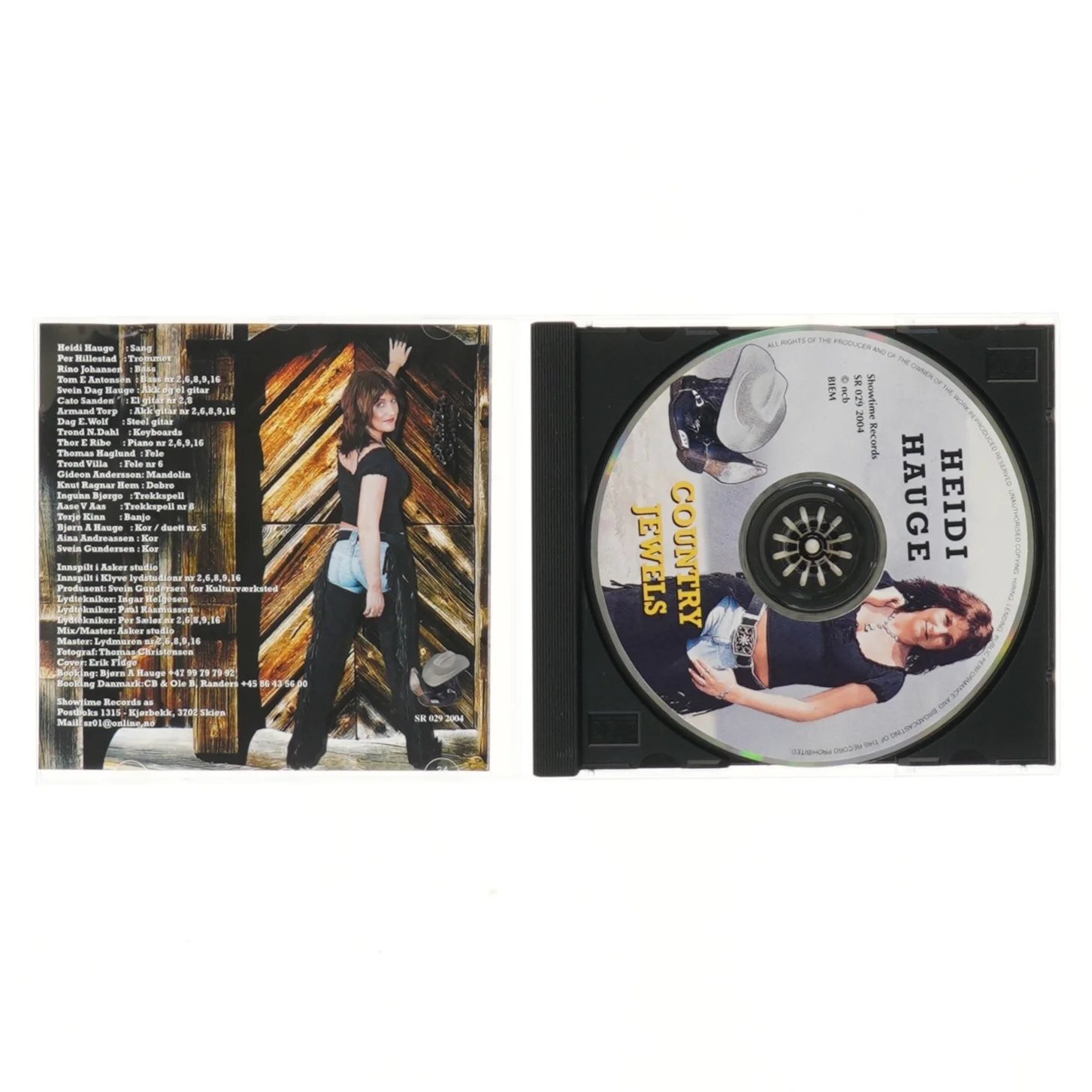 Heidi Hauge - Country Jewels CD fra Showtime Records
