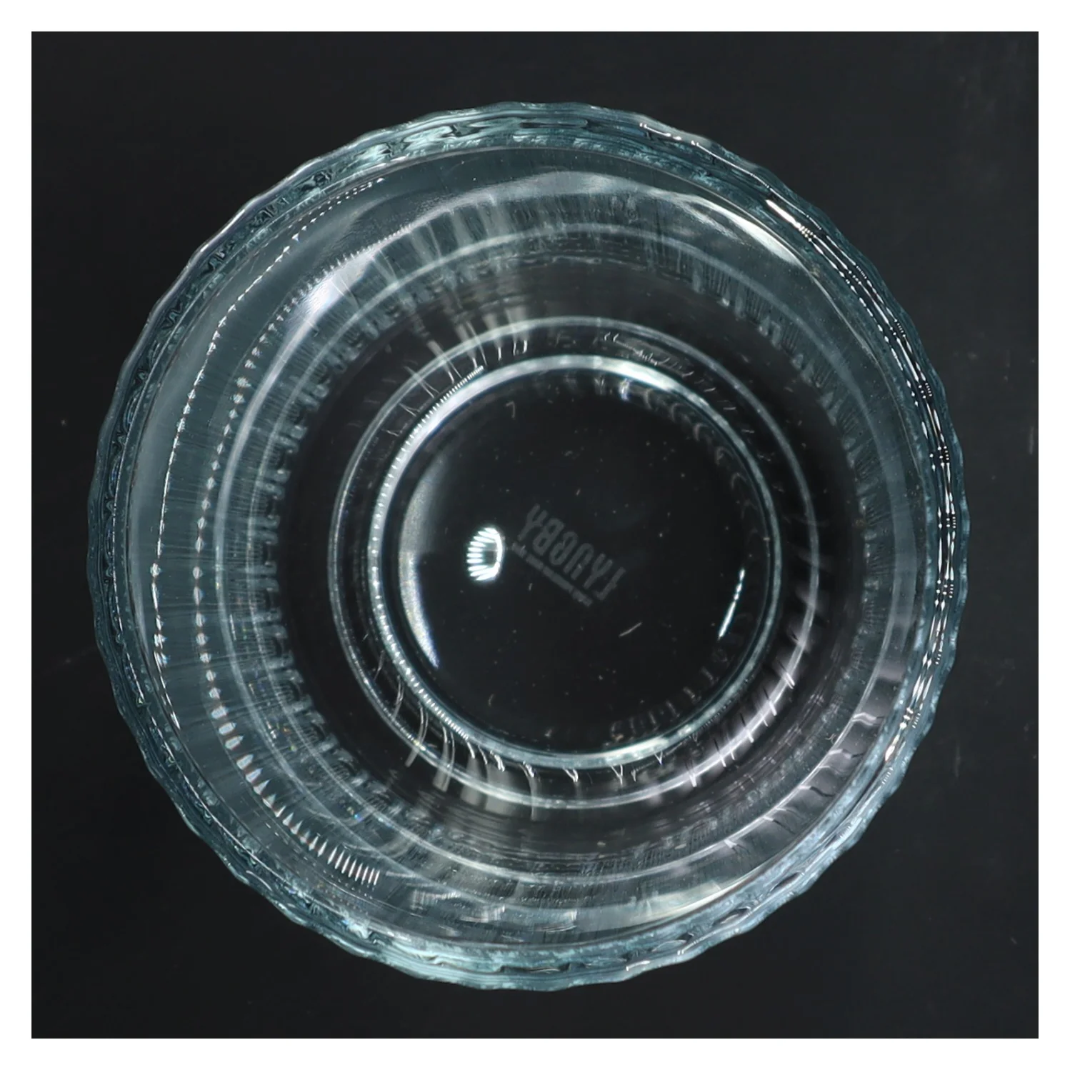 Lyngby glasvase fra Lyngby (str. Ø 20 cm)