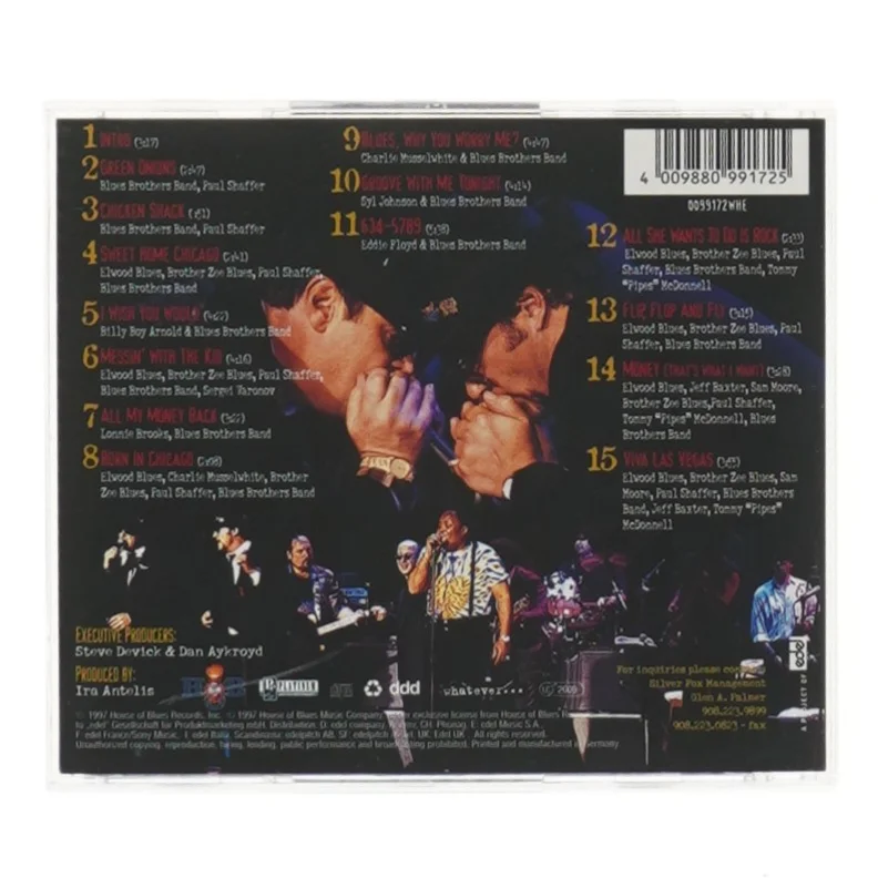 Blues Brothers Live CD