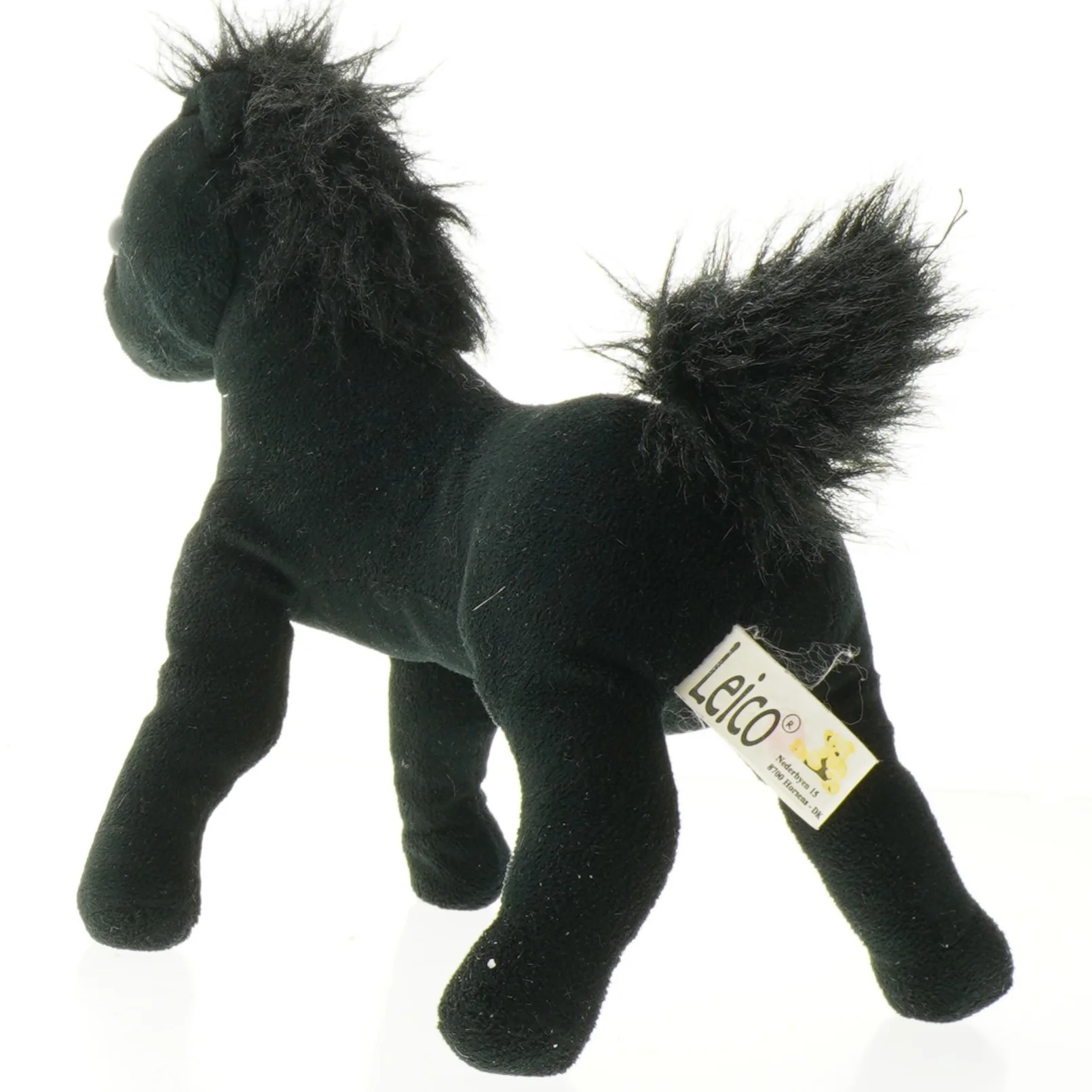 Sort plyshest (str. 30 x 25 cm)