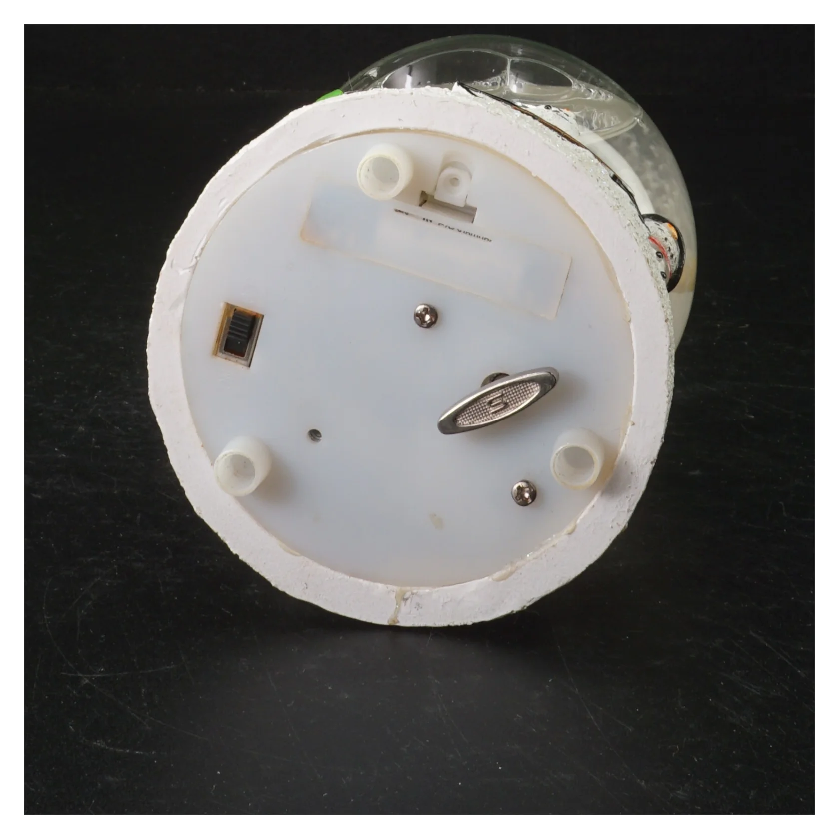 Snekugle med snefnug og snefigurer (str. 14,5x10 cm)