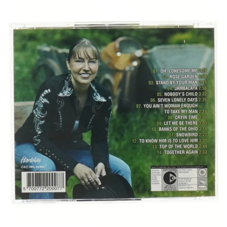 CD: Wenche - Country From My Heart fra Harlekin