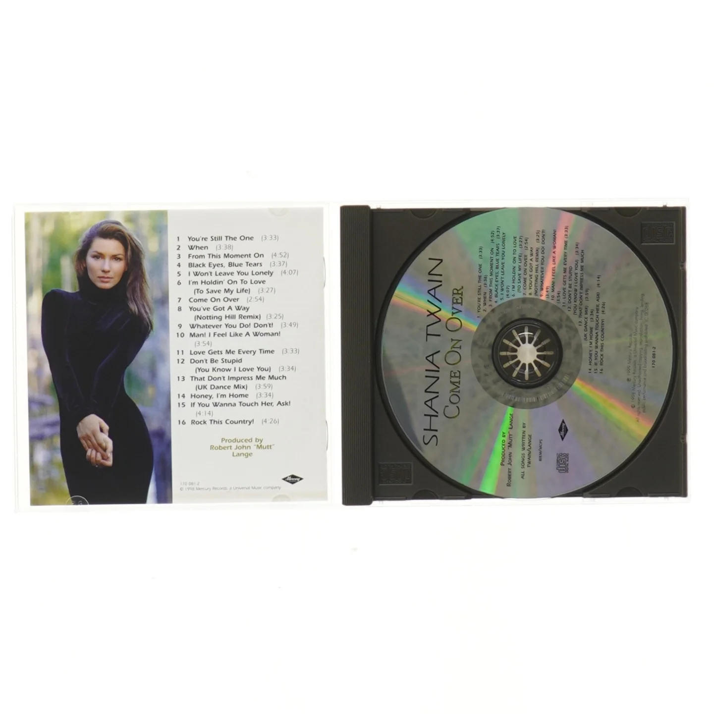 Shania Twain - Come On Over CD