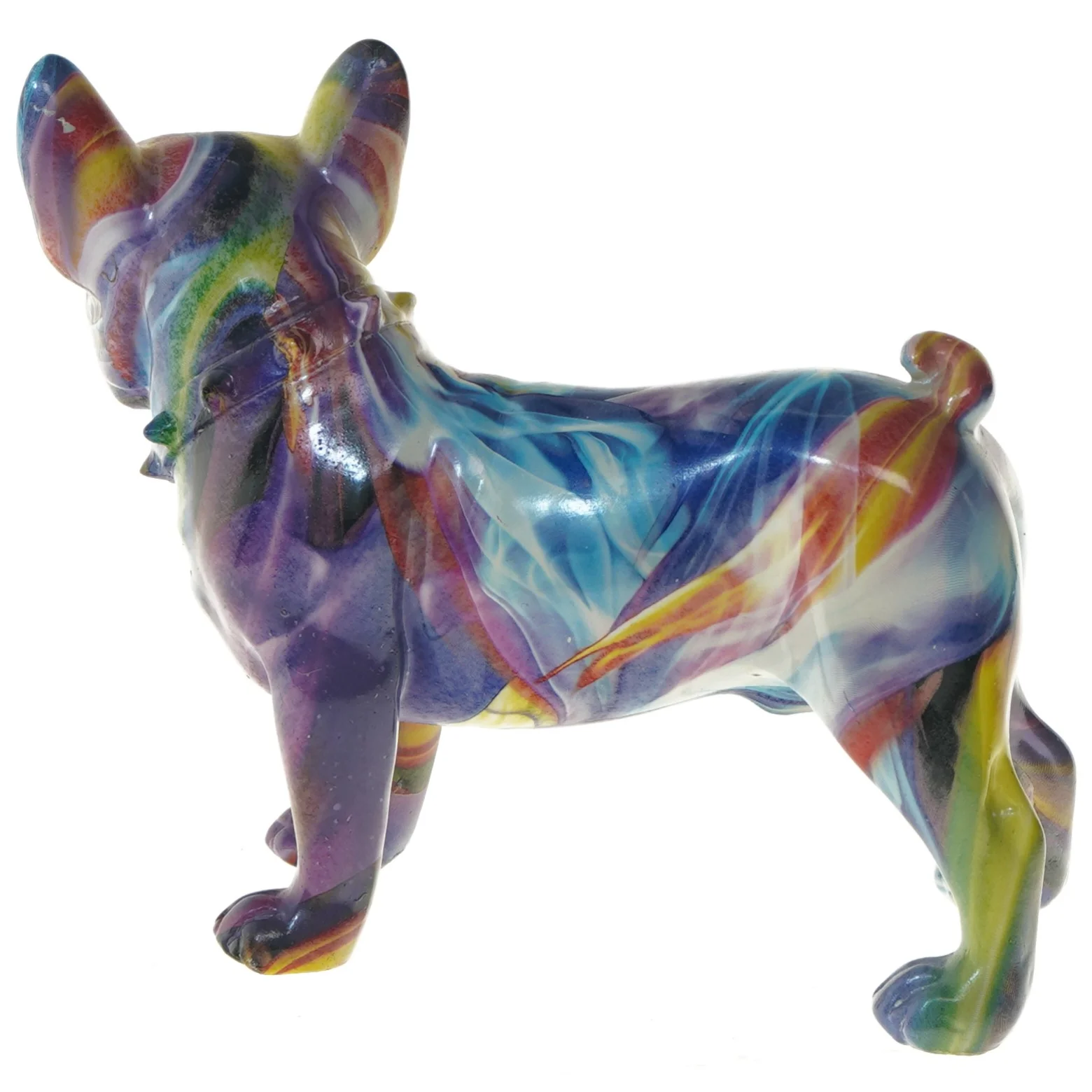 Dekorativ bulldogfigur (str. 22x19x11 cm)