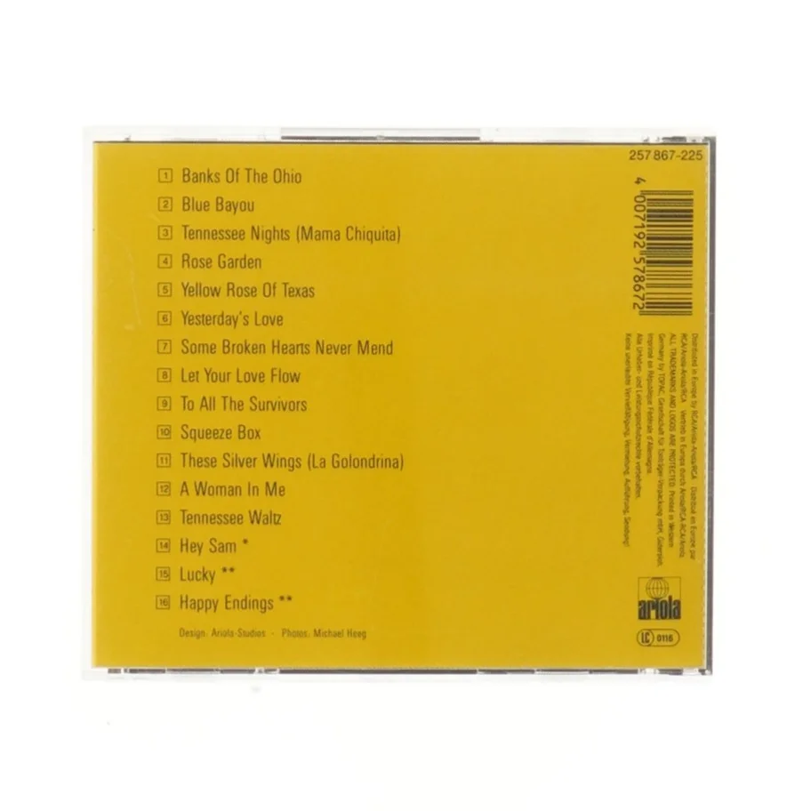 Audrey Landers CD - Weites Land fra Ariola