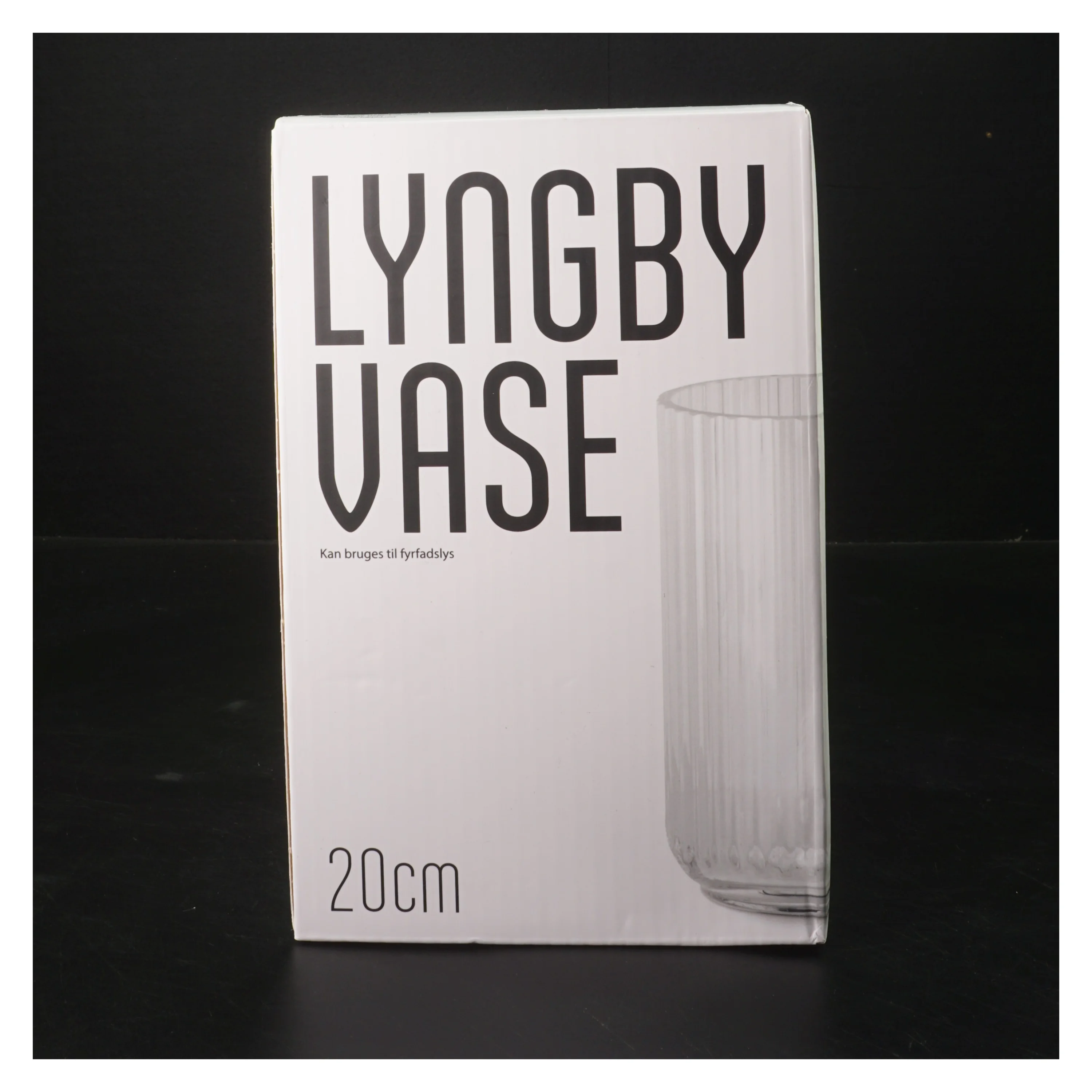 Lyngby vase fra Lyngby (str. 20 cm)