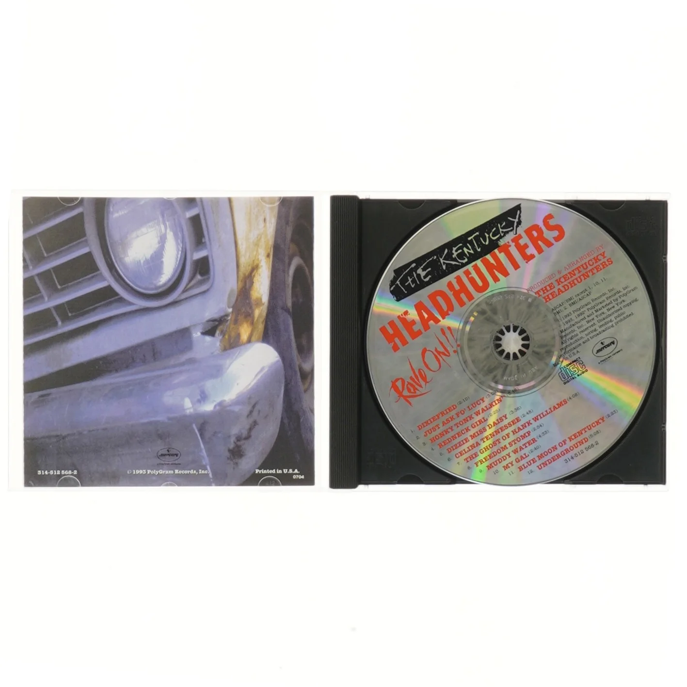 The Kentucky Headhunters - Rave On!! CD fra Mercury