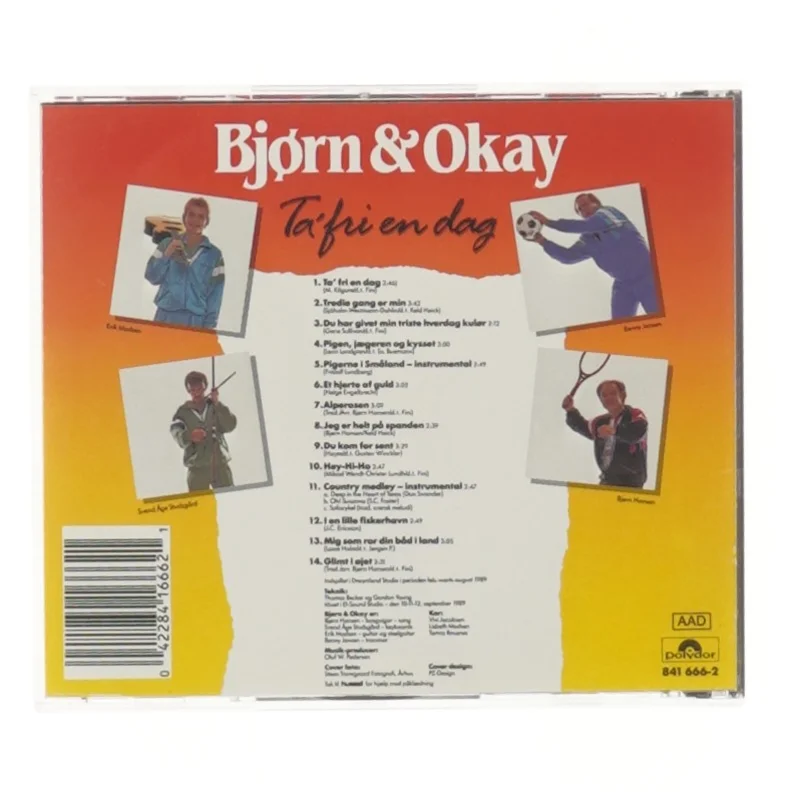 Bjørn & Okay - Ta' fri en dag CD