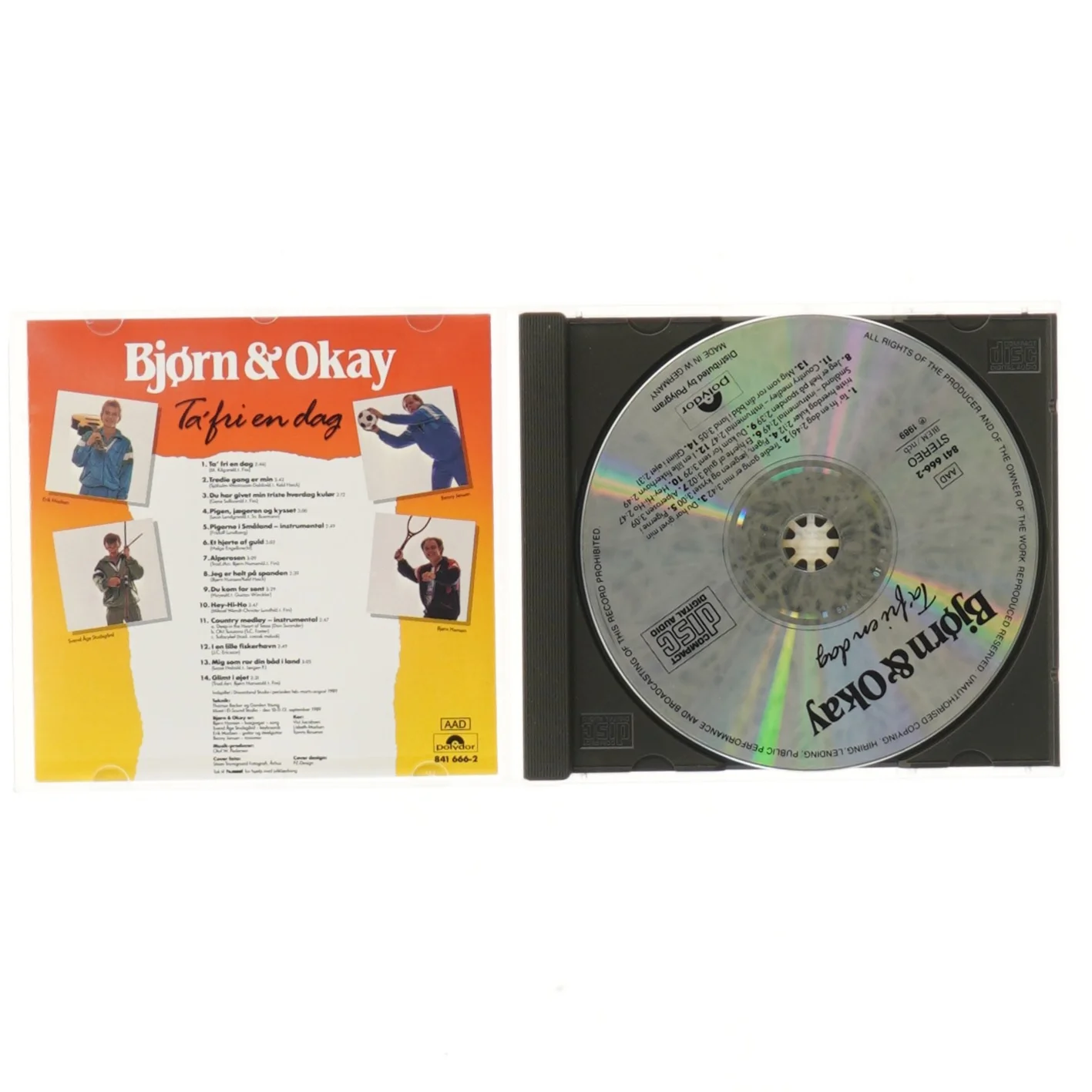 Bjørn & Okay - Ta' fri en dag CD