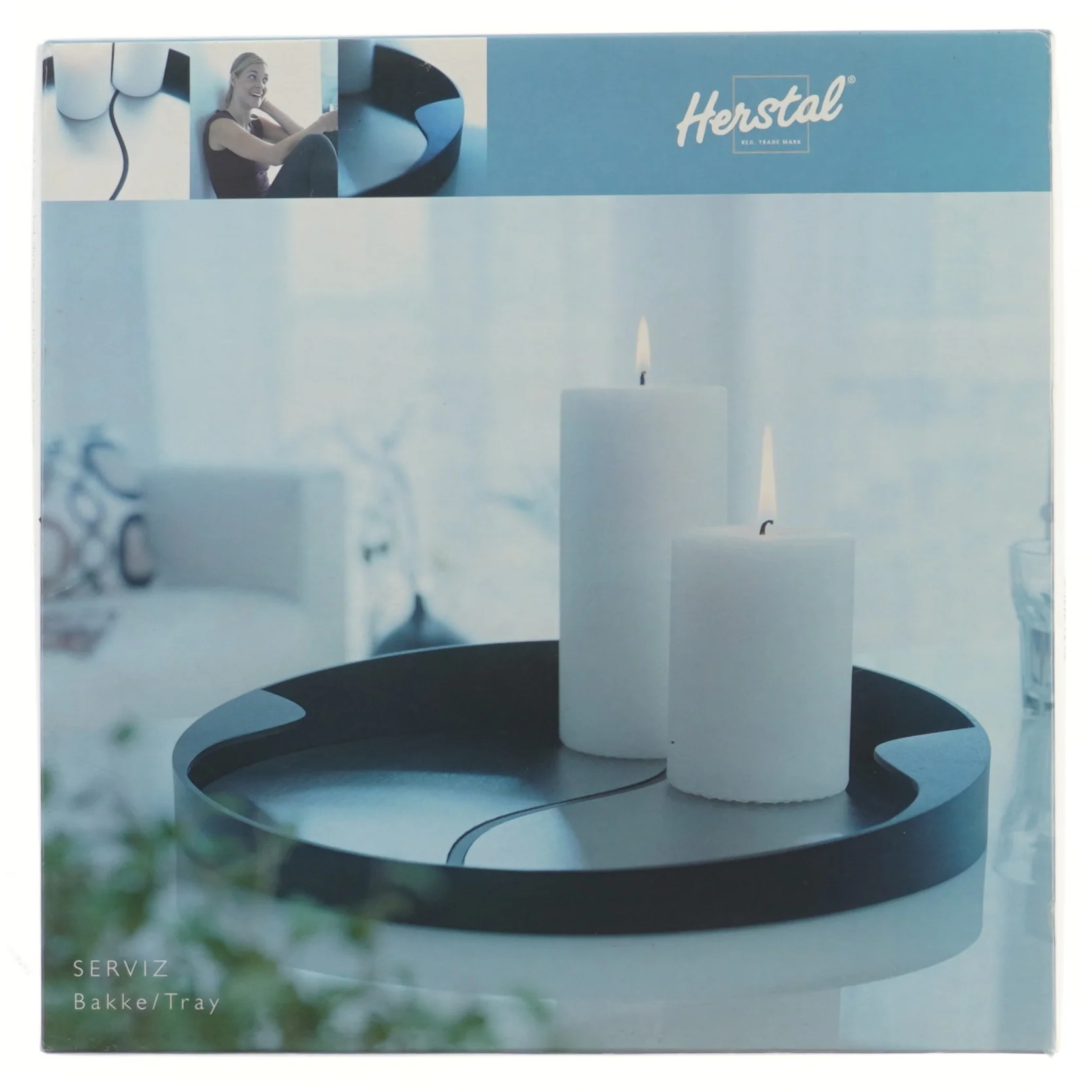 Herstal Serviz bakke fra Herstal (str. Ø 30 cm)