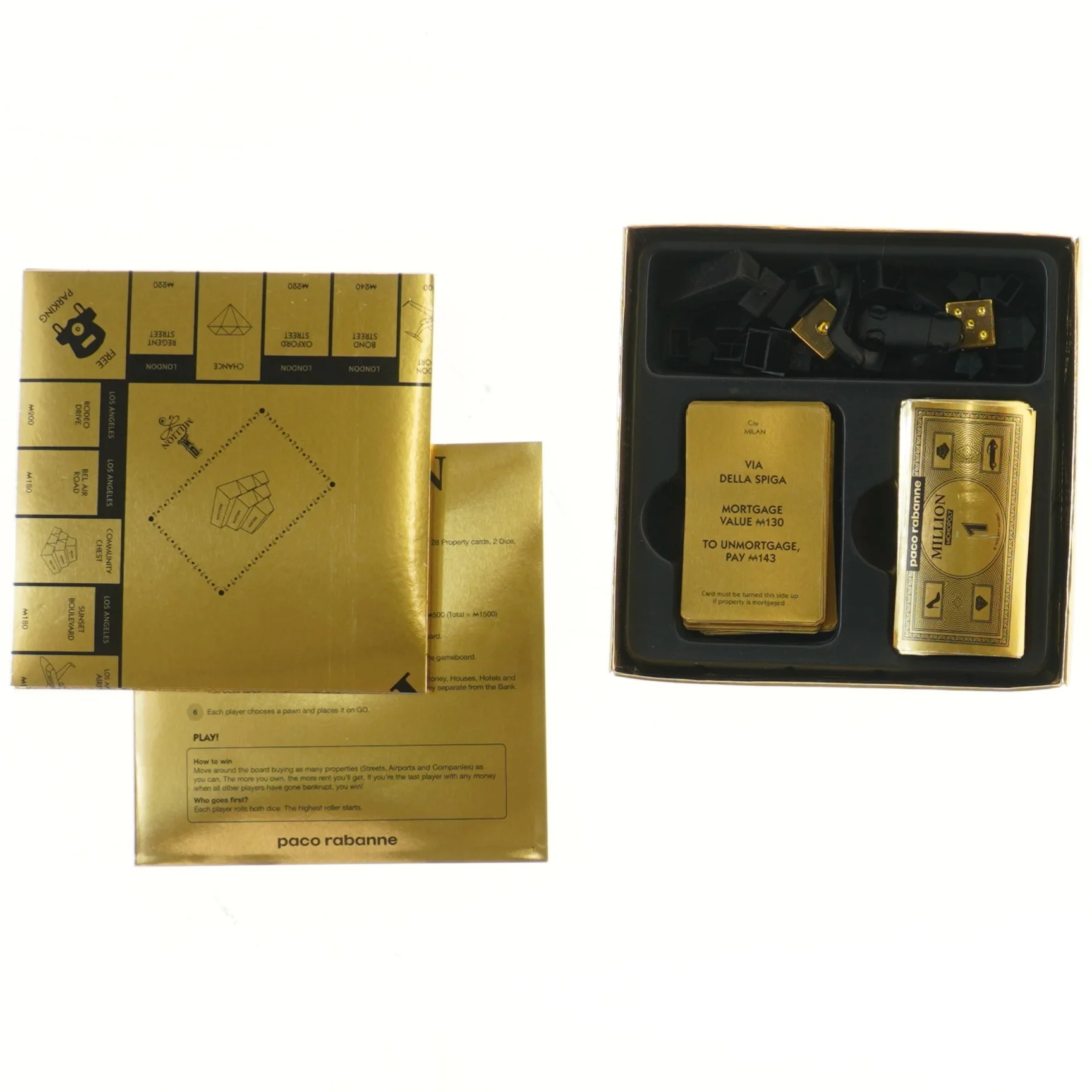 Monopoly Millionaire Paco Rabanne Edition fra Paco Rabanne (str. 15x15 cm)