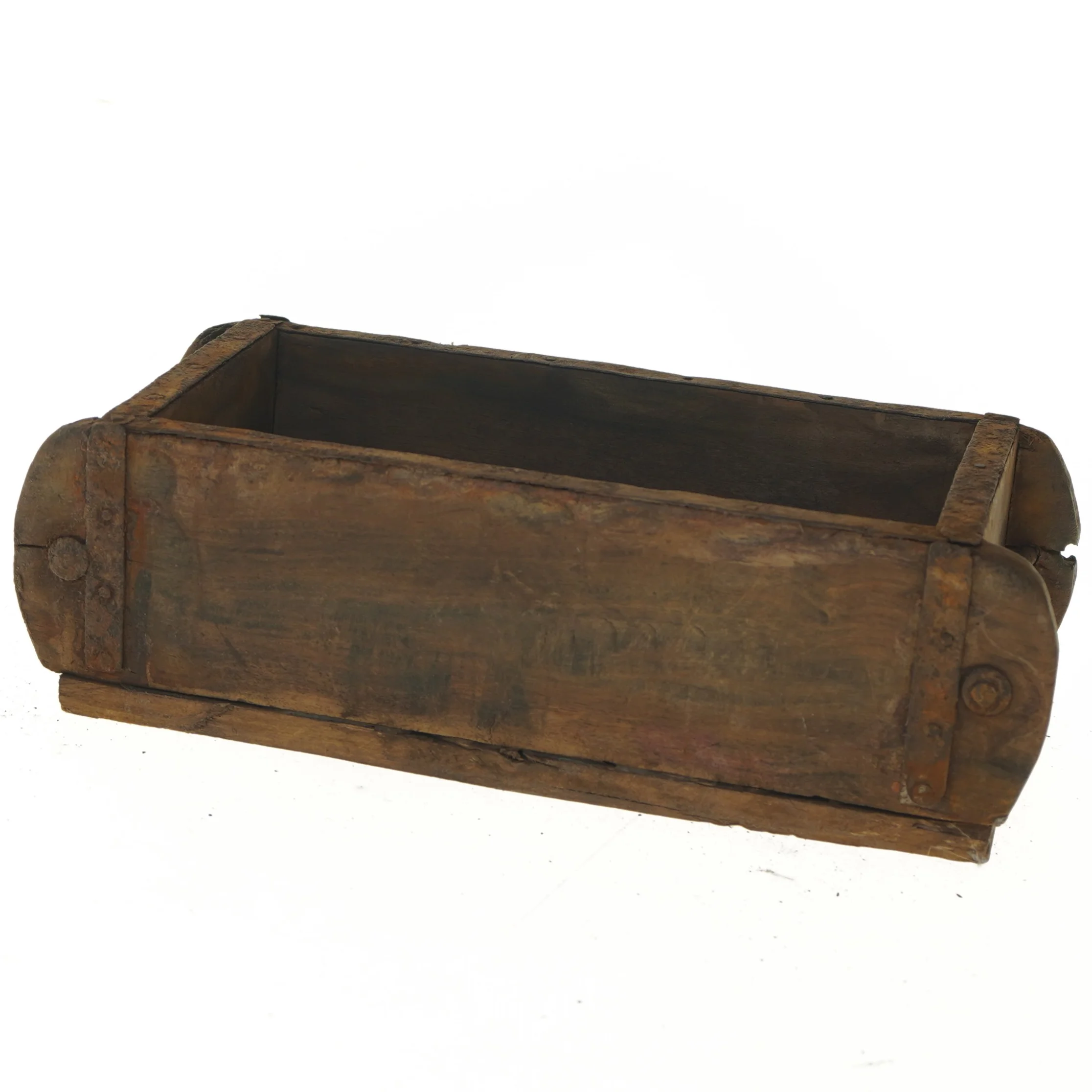 Trækasse med antikt udseende fra Ib Laursen (str. 32x16x10 cm)