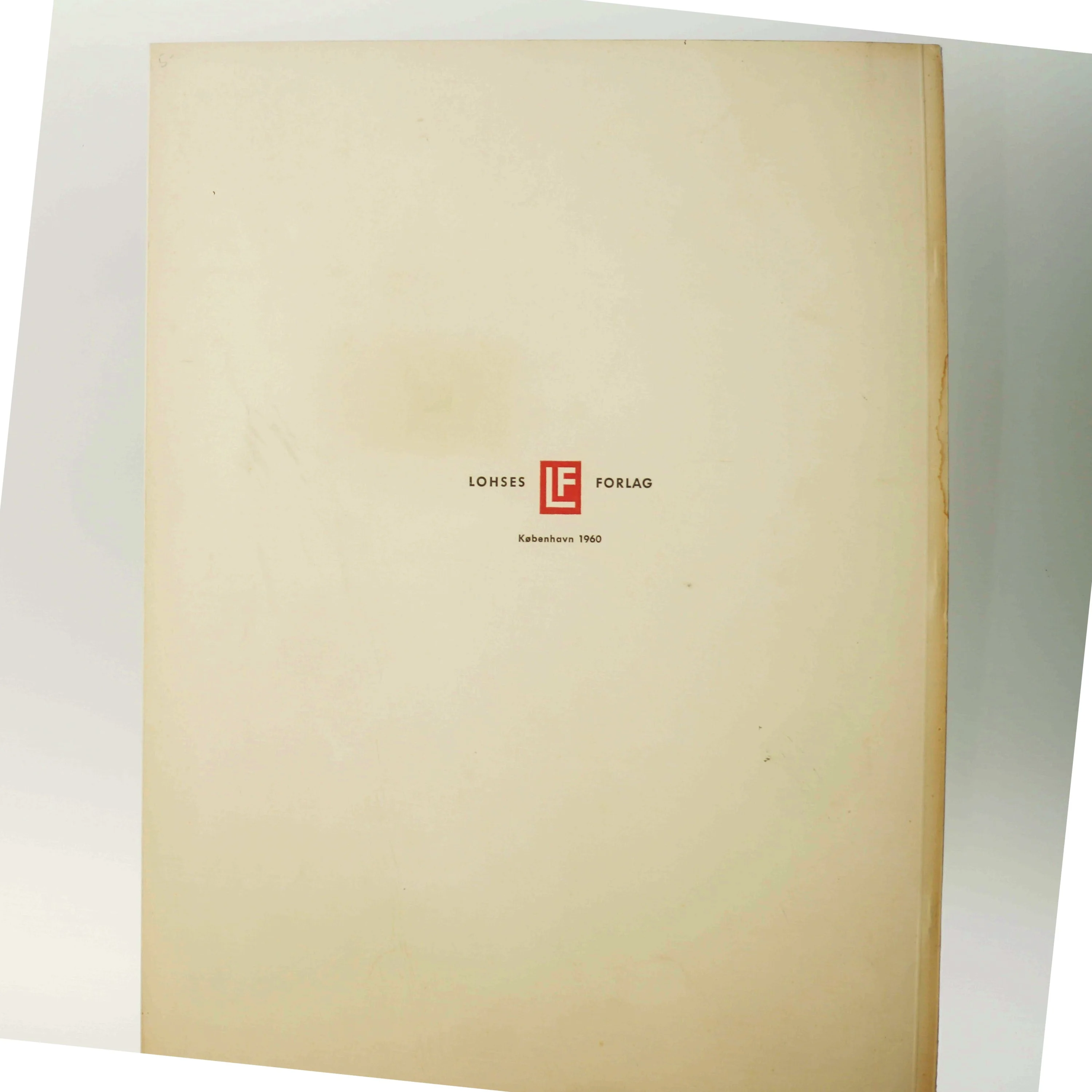 Hardbackbog fra Lohses Forlag