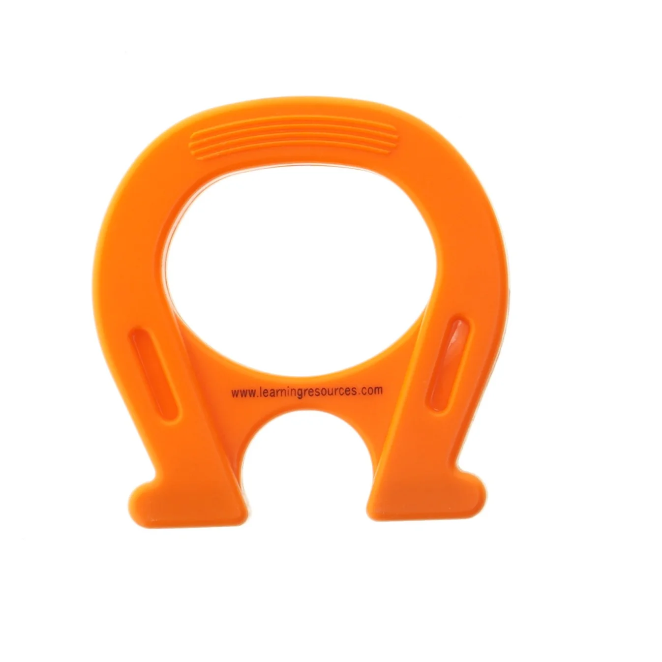 Orange plastmagnet (str. 12,5 cm)