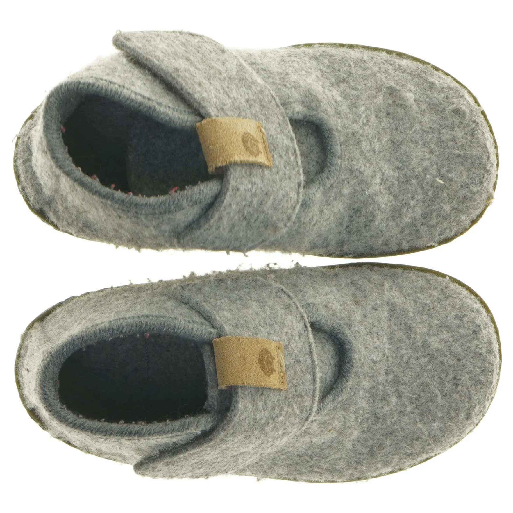 Børnesko i filt (str. 21 cm)