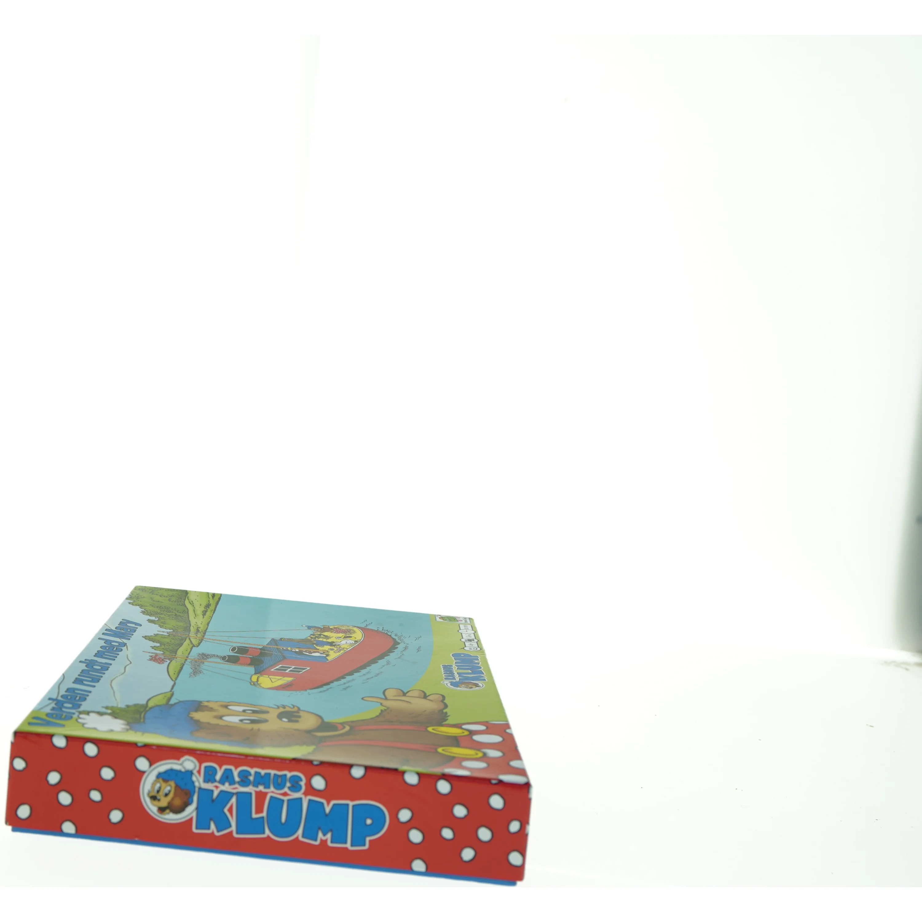 Rasmus Klump: Verden rundt med Mary brætspil fra Barbo Toys (str. 35 x 24 cm)