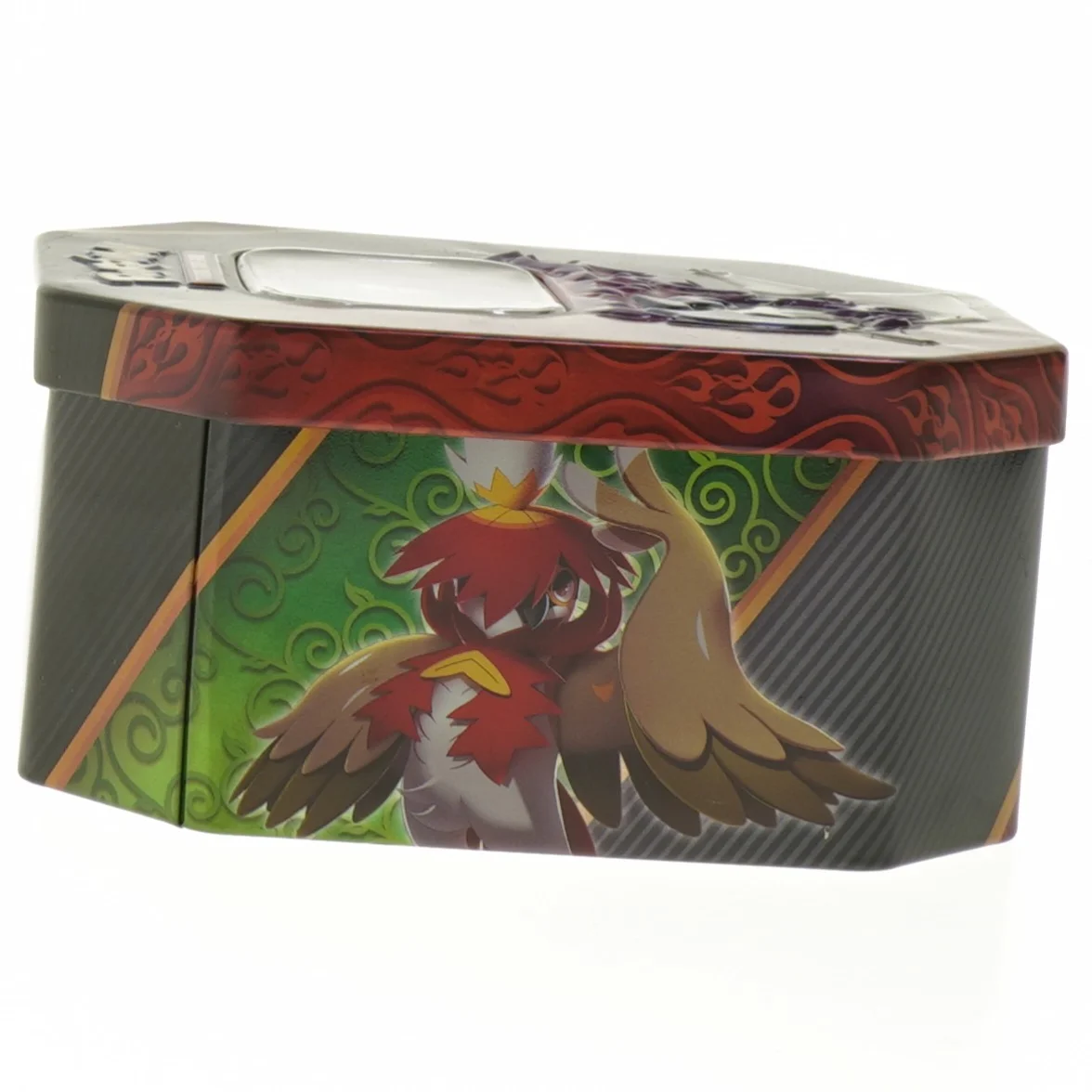 Pokémon tin box with trading cards fra Pokemon (str. 15x11x7,5 cm)