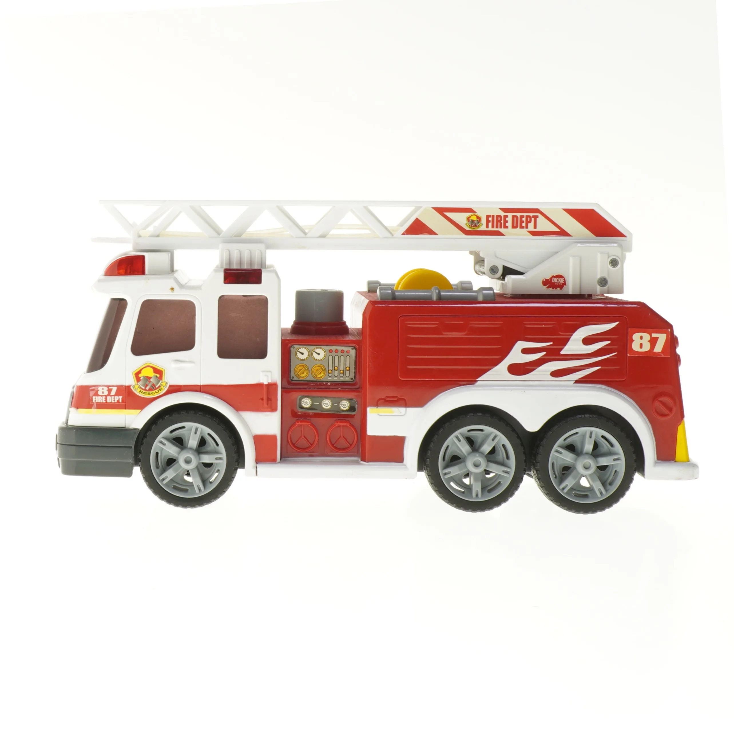 Brandbil legetøj fra Dickie Toys (str. 36x13x15 cm)