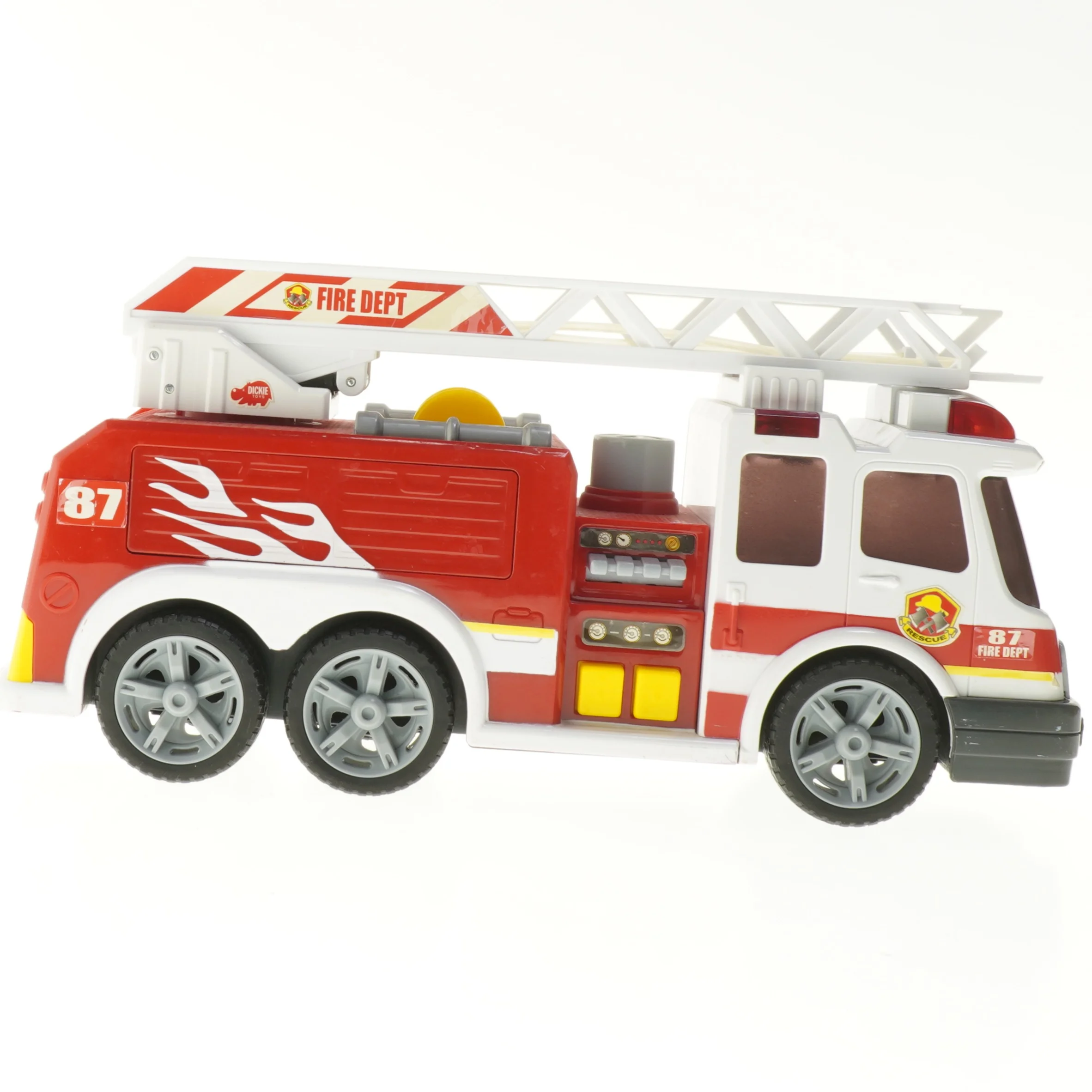 Brandbil legetøj fra Dickie Toys (str. 36x13x15 cm)