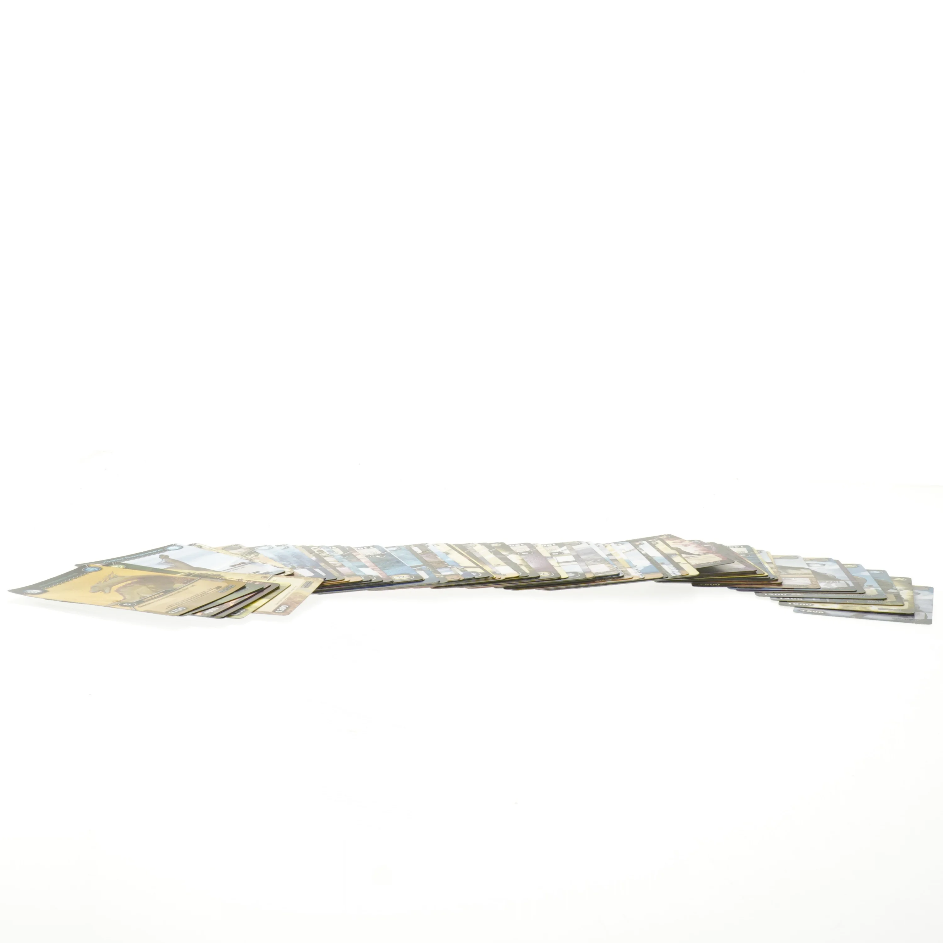 Samling af cirka 80 dino kort (str. Cirka 80 stykker)