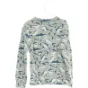 Sweatshirt med hajer på fra H&M (str. 134 cm)