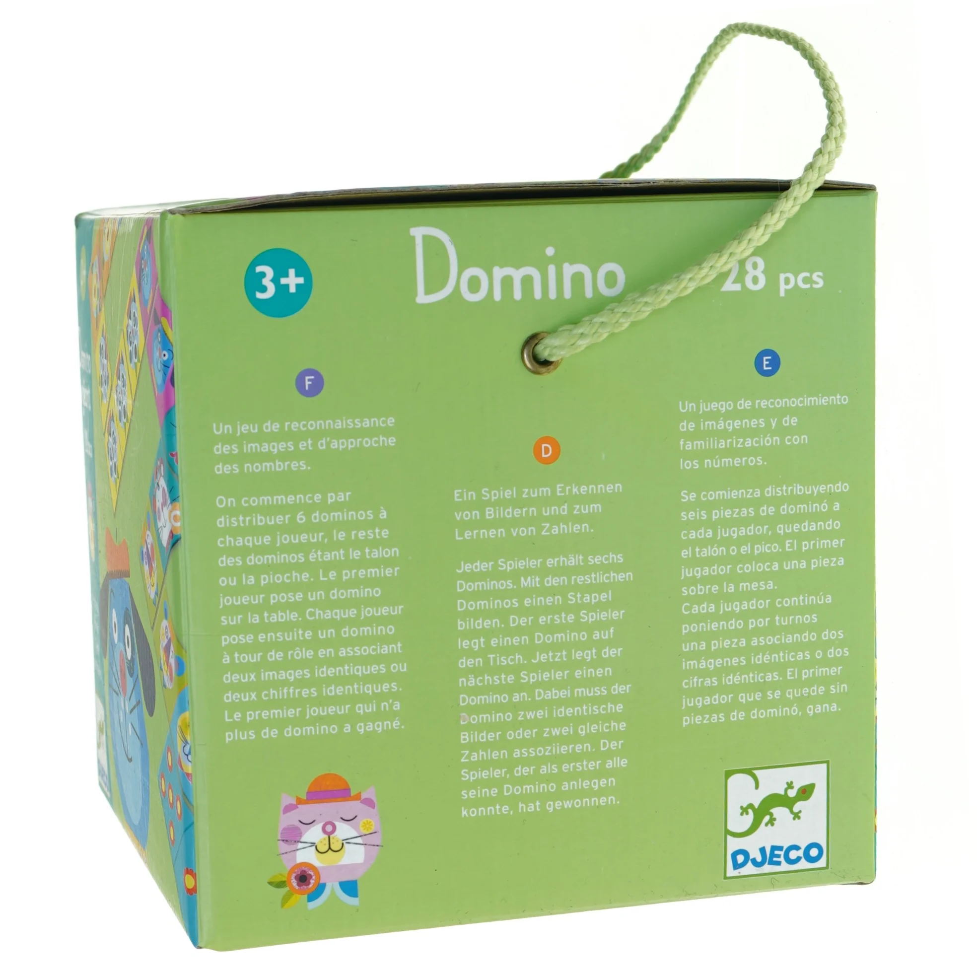 Domino fra Djeco (str. 17 x 17 cm)