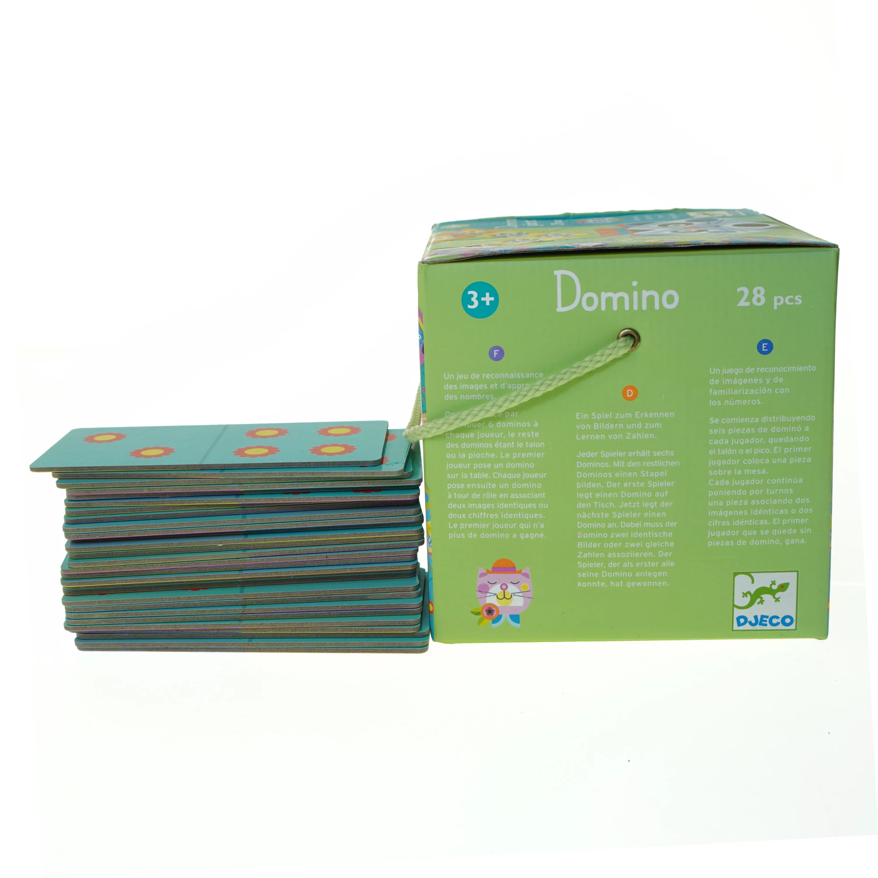 Domino fra Djeco (str. 17 x 17 cm)