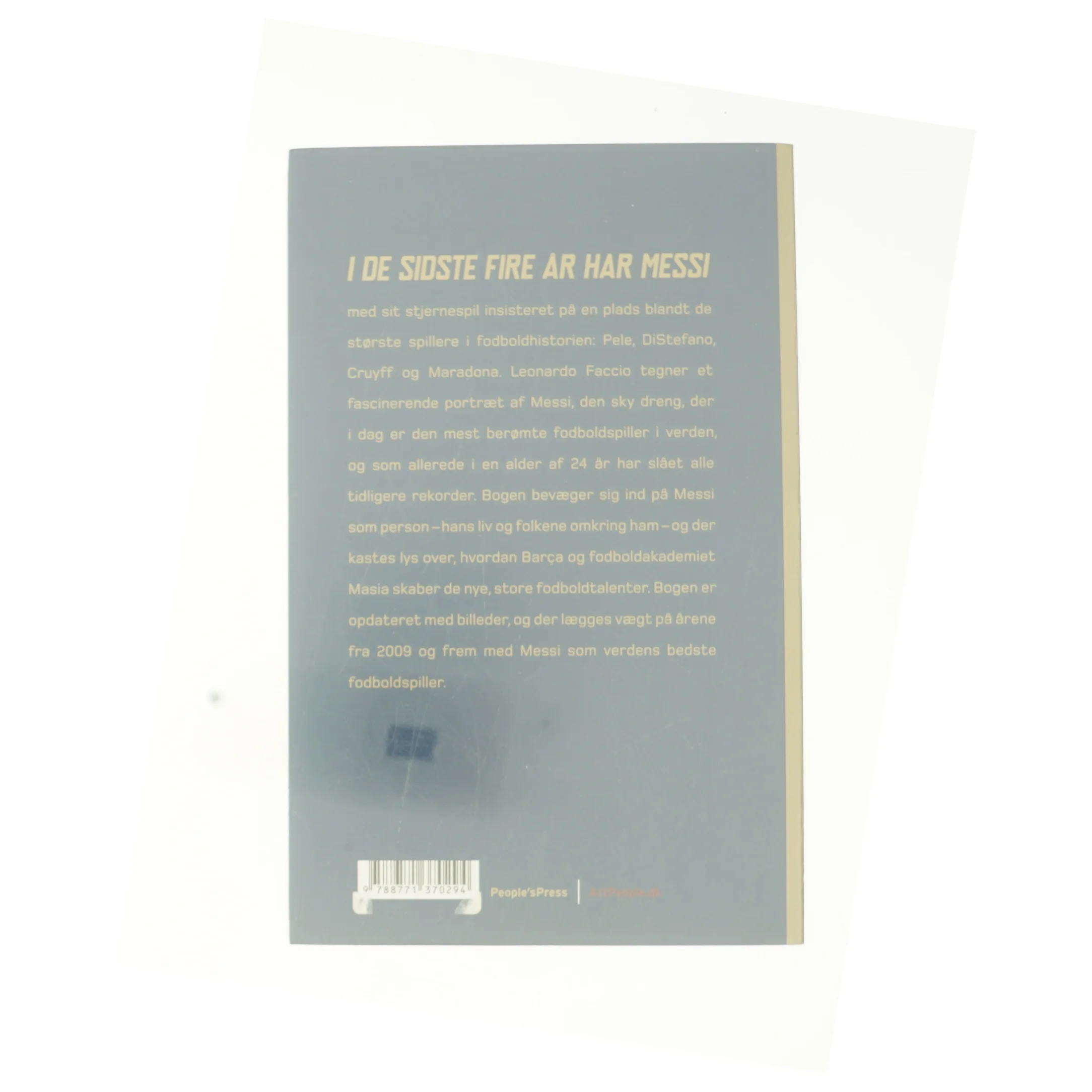 Messi af Leonardo Faccio (Bog)