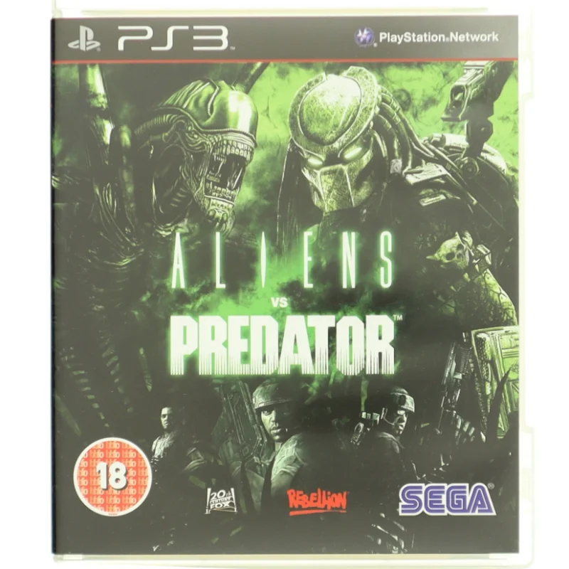 Aliens vs Predator PS3 spil fra SEGA