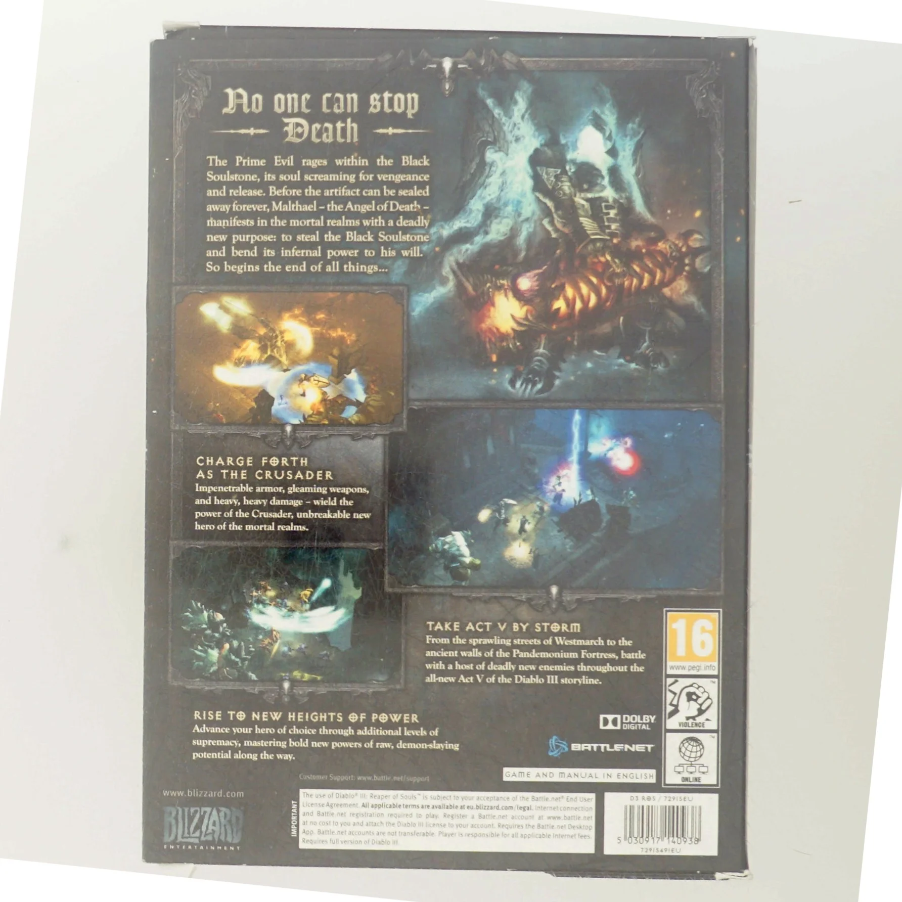 Diablo III: Reaper of Souls Expansion Pack fra Blizzard Entertainment