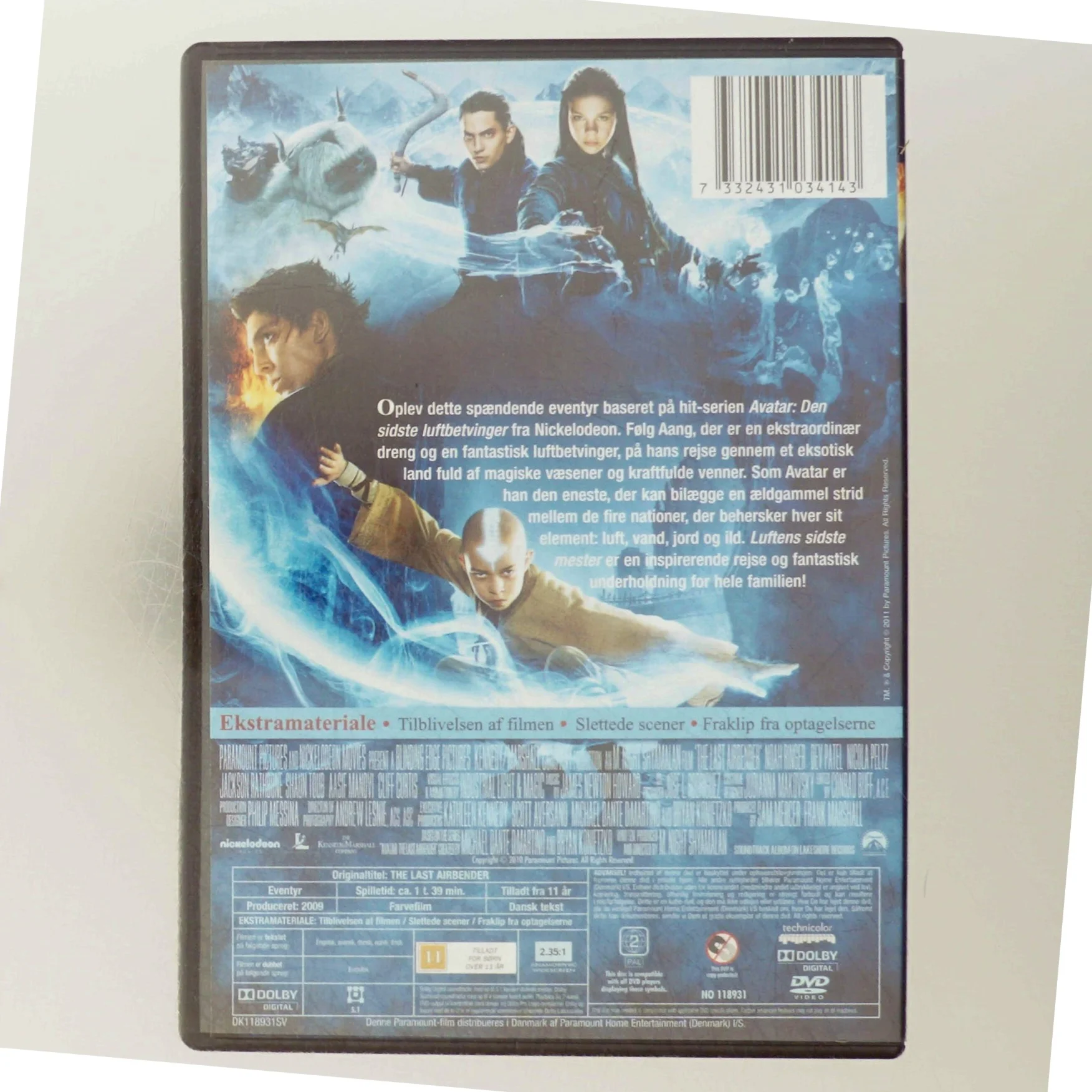 DVD - Luftens Sidste Mester fra Paramount