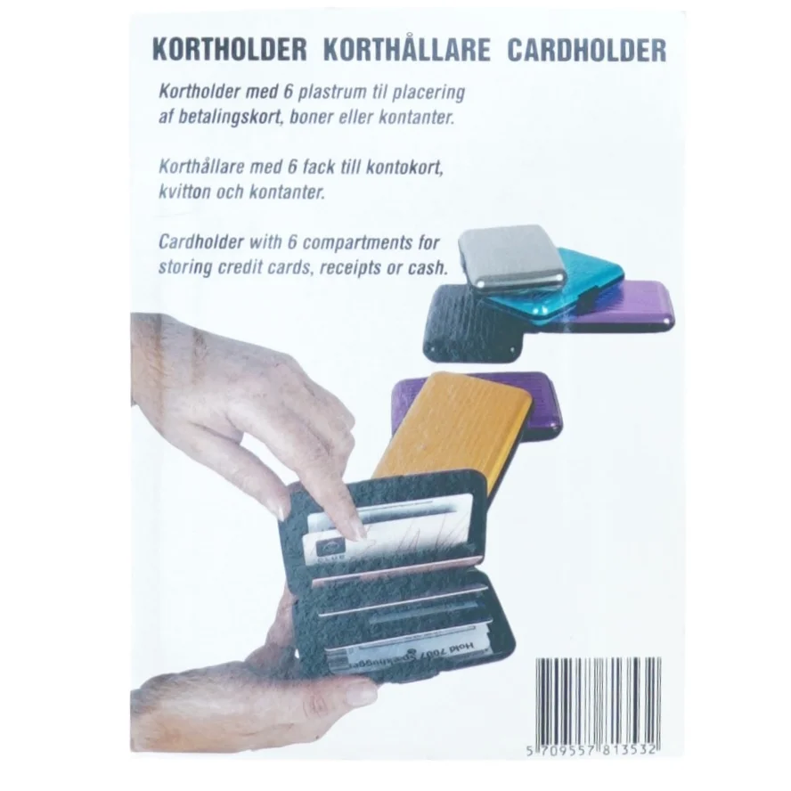 Kortholder (str. 10 cm)