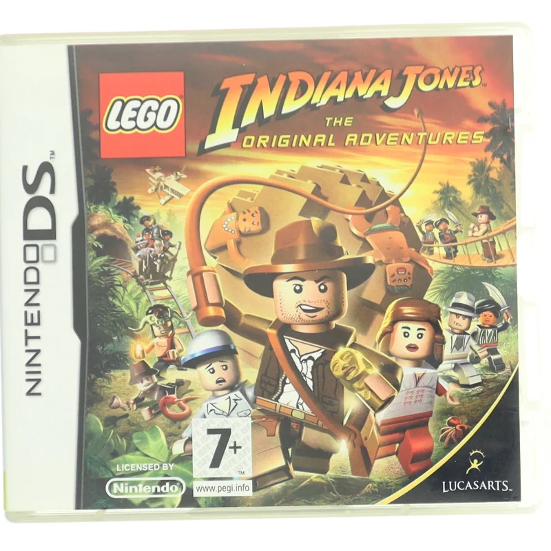 LEGO Indiana Jones: The Original Adventures Nintendo DS spil fra LEGO, LucasArts