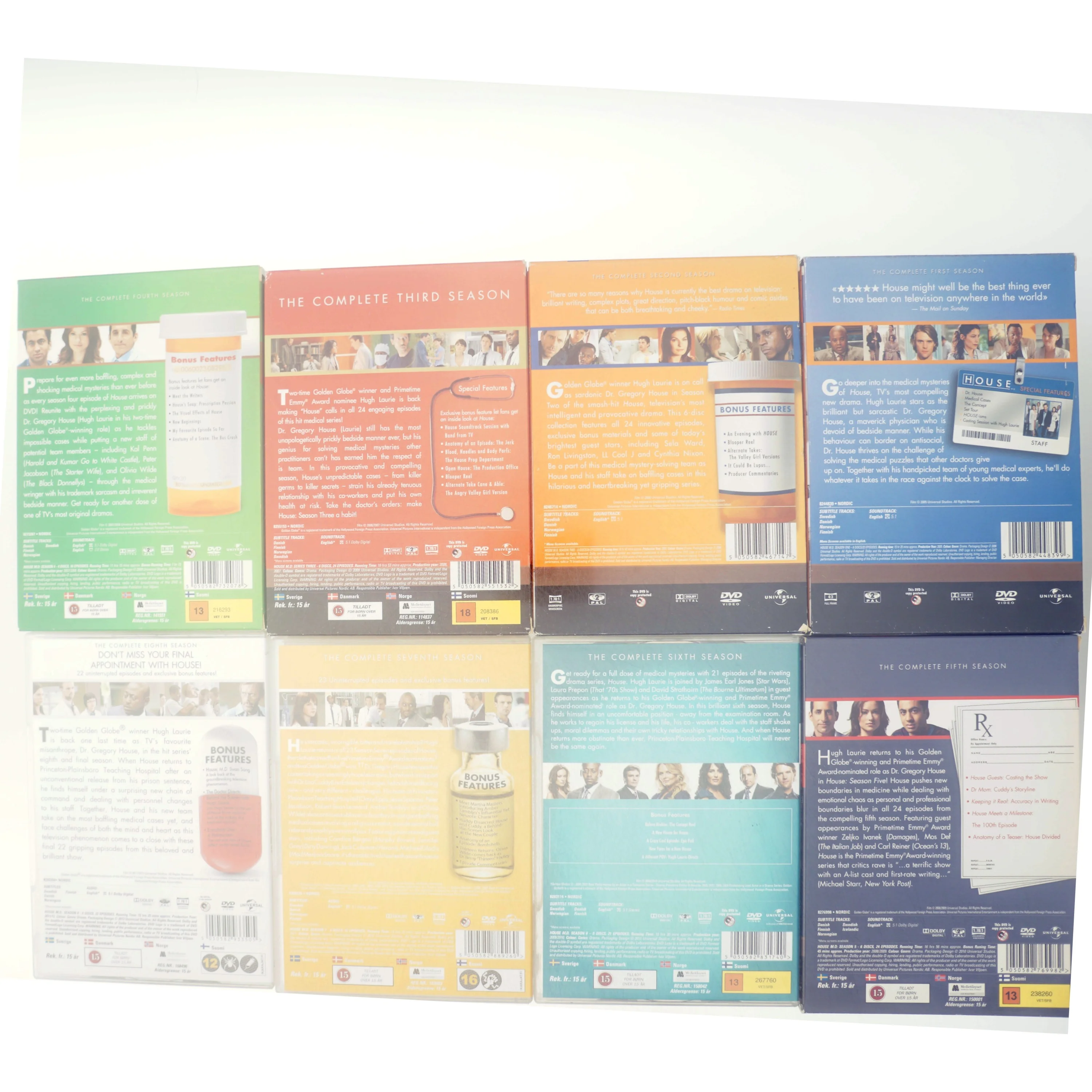 House DVD samling 