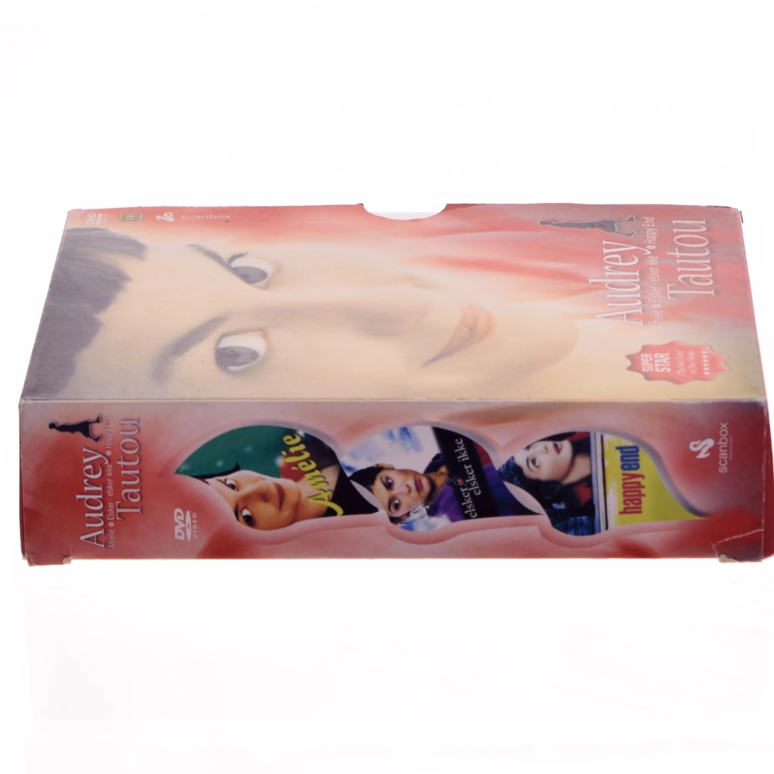 DVD-samling med Audrey Tautou film fra Scanbox