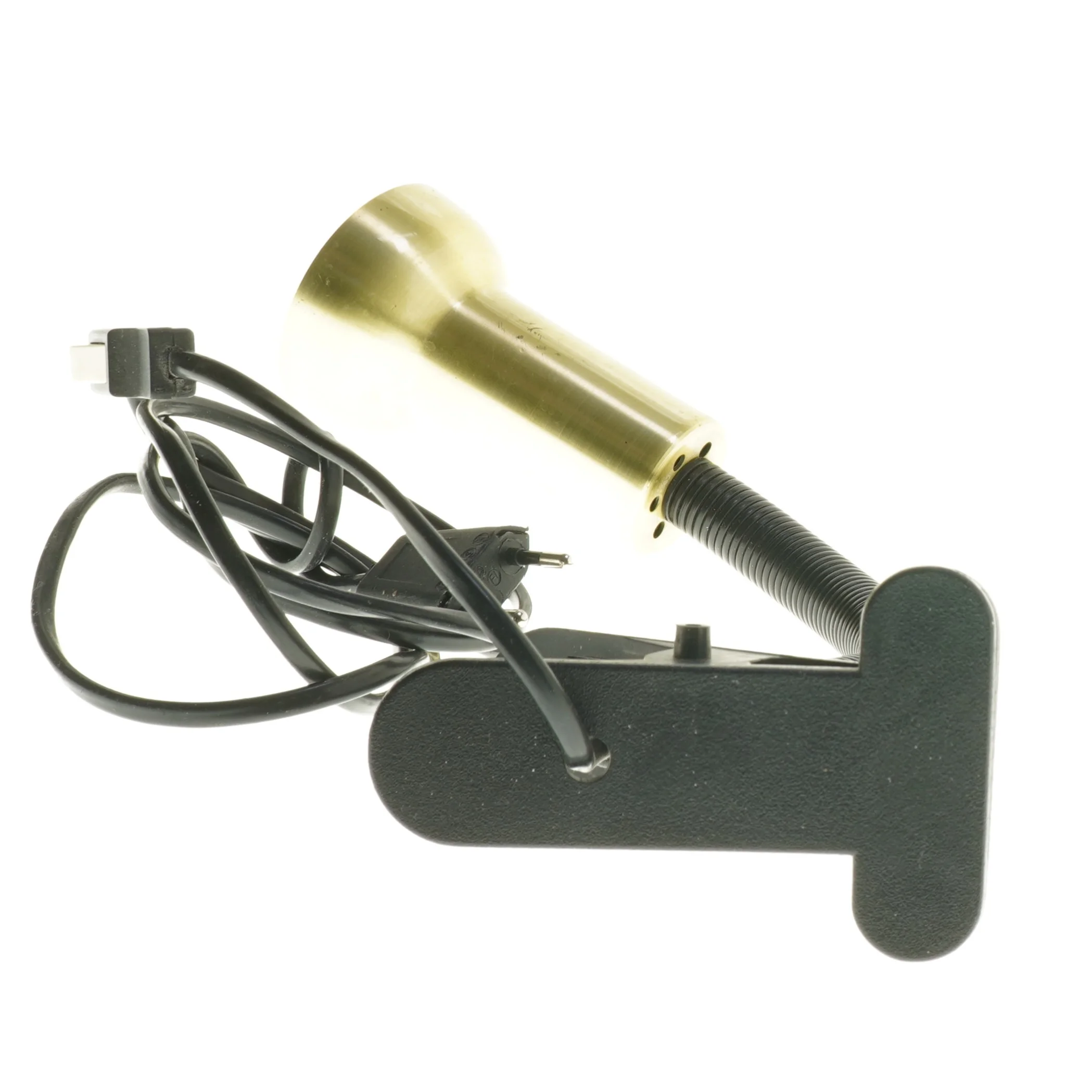 Fleksibel spotlampe med klemme (str. 43 cm)