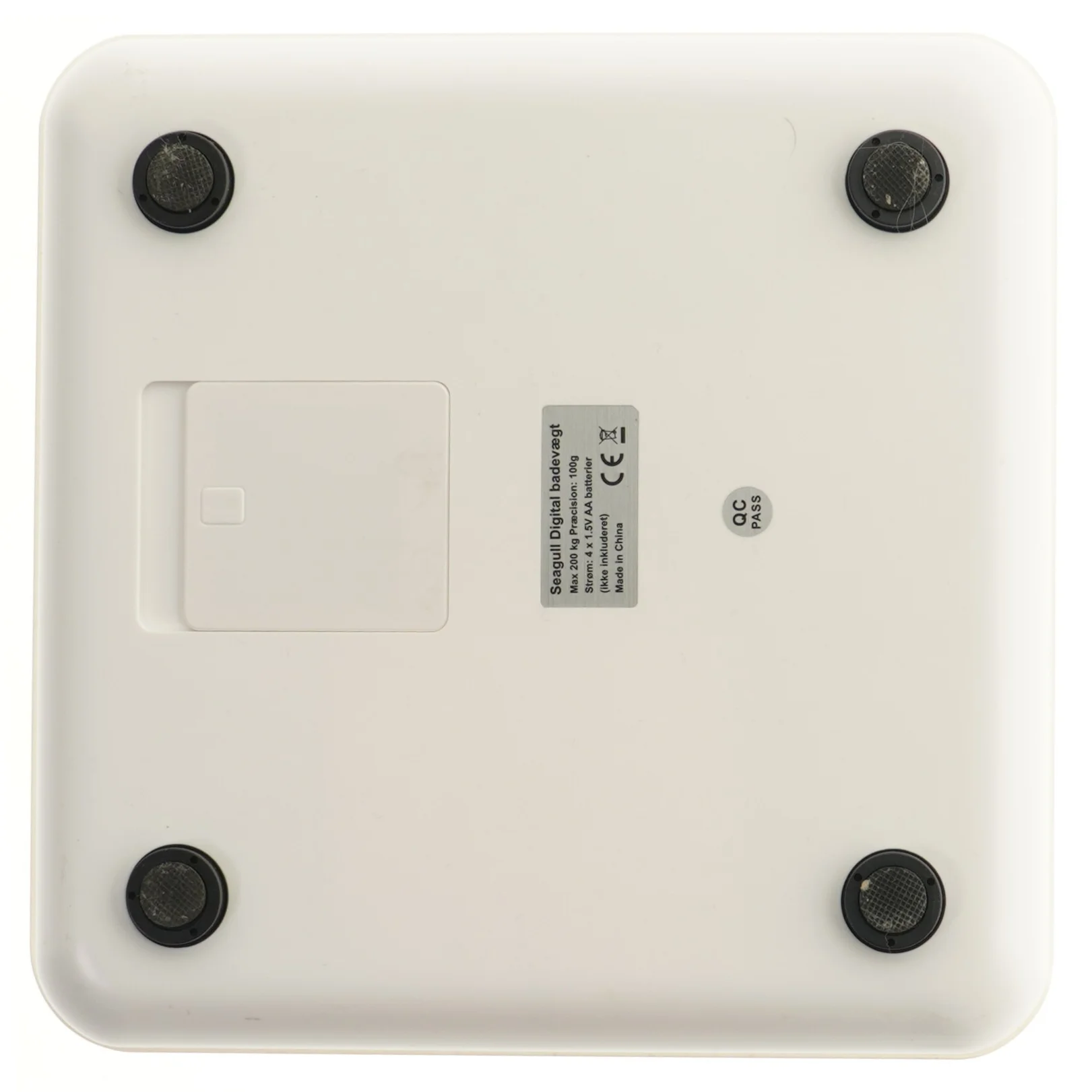 Digital badevægt fra Seagull (str. 32x32 cm)