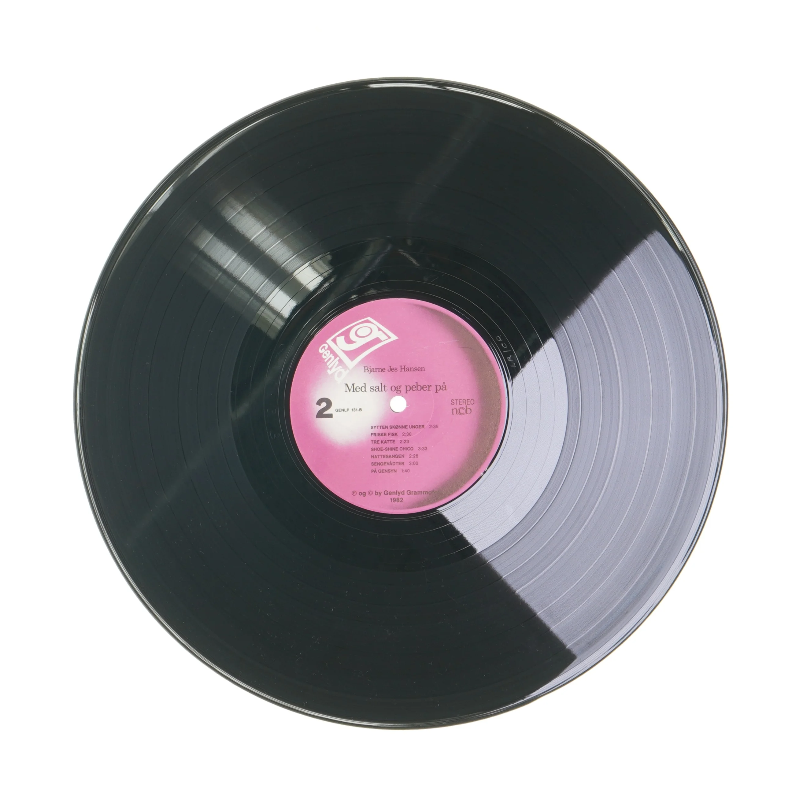 Vinylplade Med salt og peber på af Bjarne Jes Hansen fra Genlyd Grammofon