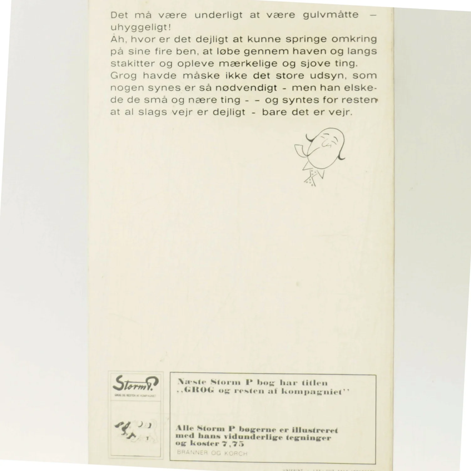 Grog på eventyr af Storm P. (Bog)