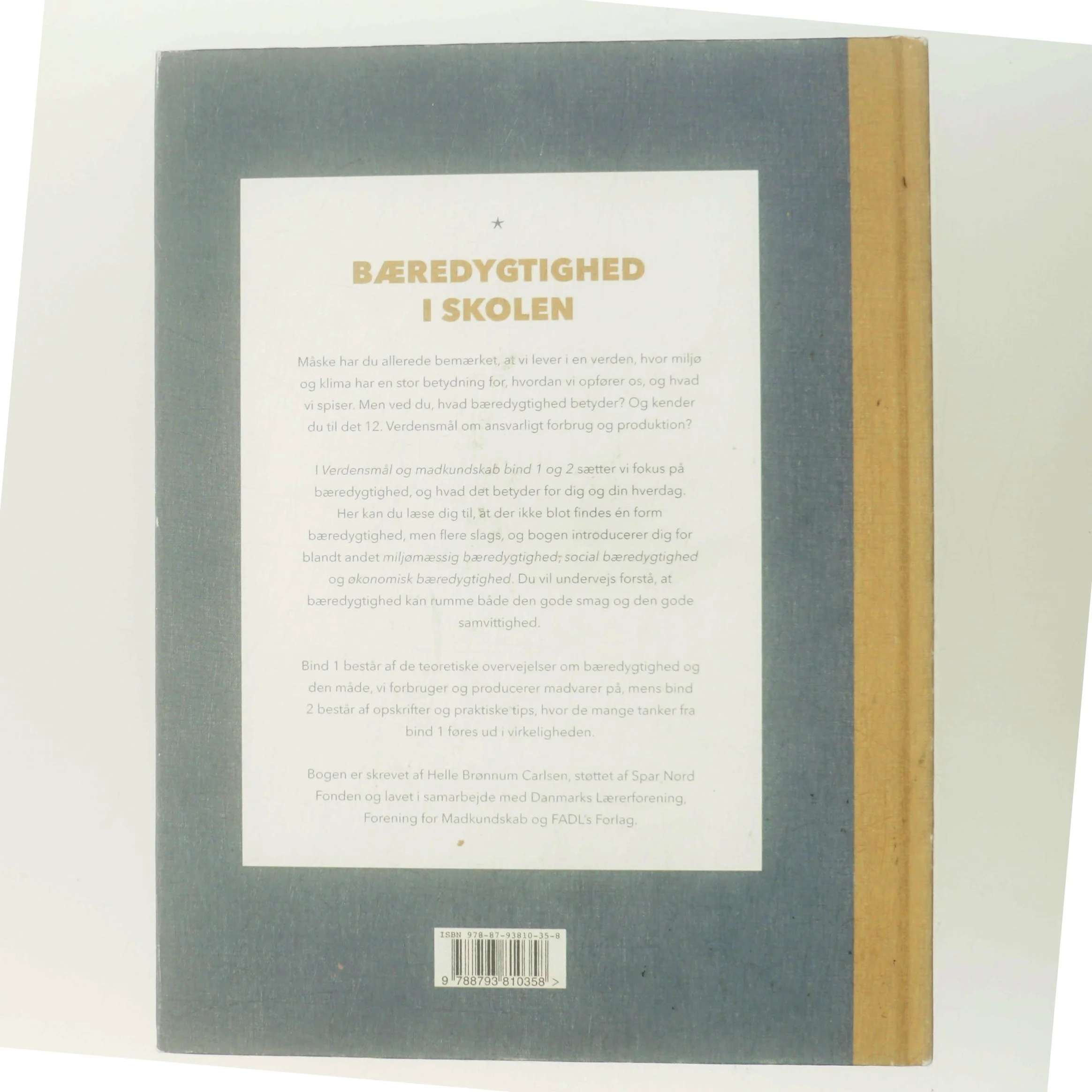 Verdensmål og madkundskab - bind 2 : Bæredygtighed i praksis af Helle Brønnum Carlsen (Bog)