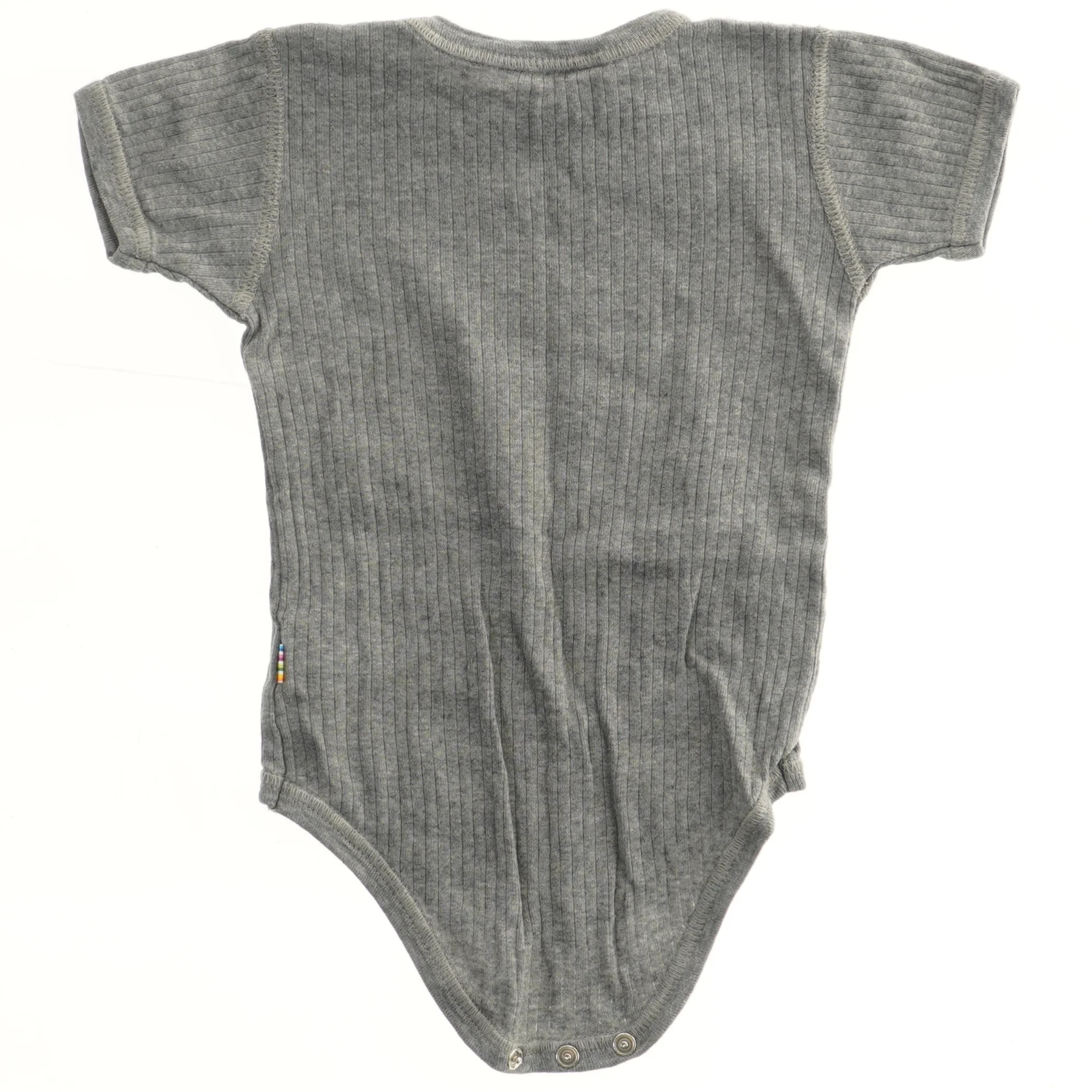 Grå bodystocking med korte ærmer fra Joha (str. 80)