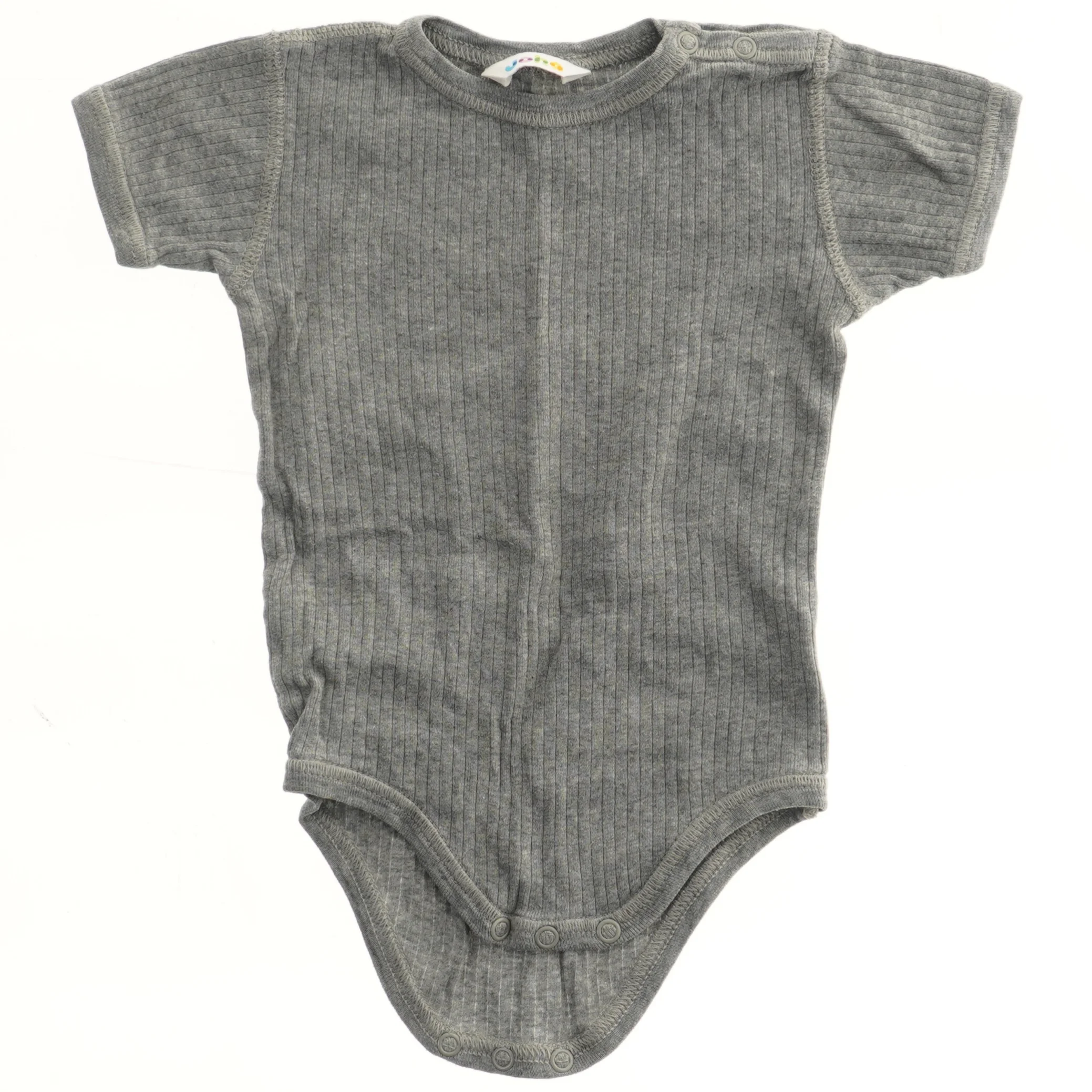 Grå bodystocking med korte ærmer fra Joha (str. 80)