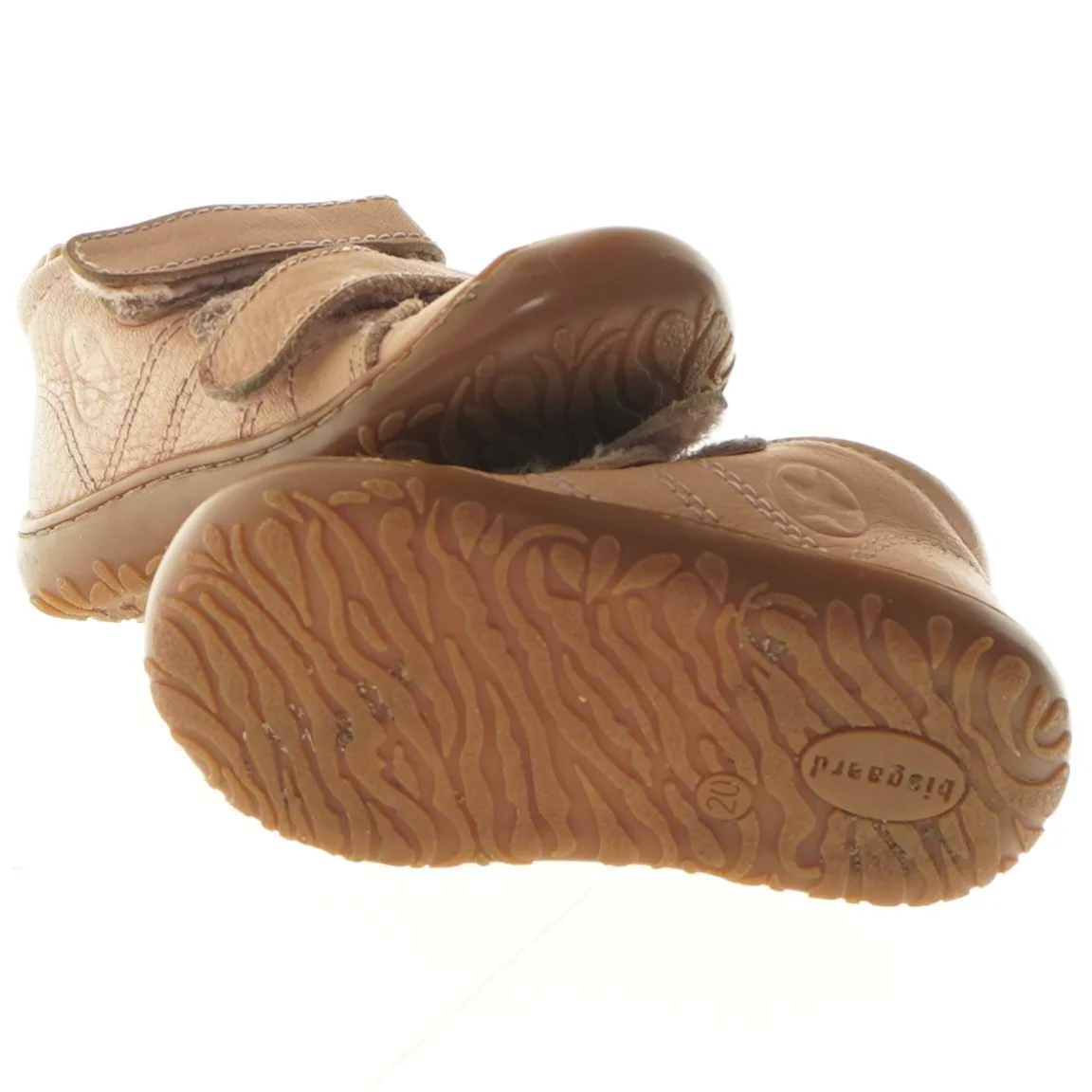 Baby sko med velcrolukning fra Bisgaard (str. 20 )