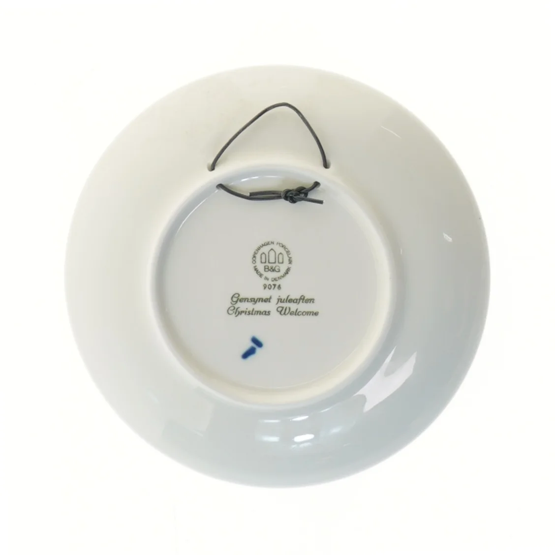Juleplatte B&G 1976 fra Bing & Grøndahl (str. Ø 18,2 cm)