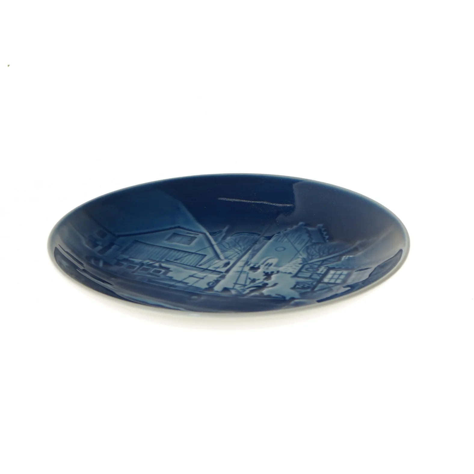 Juleplatte B&G 1976 fra Bing & Grøndahl (str. Ø 18,2 cm)