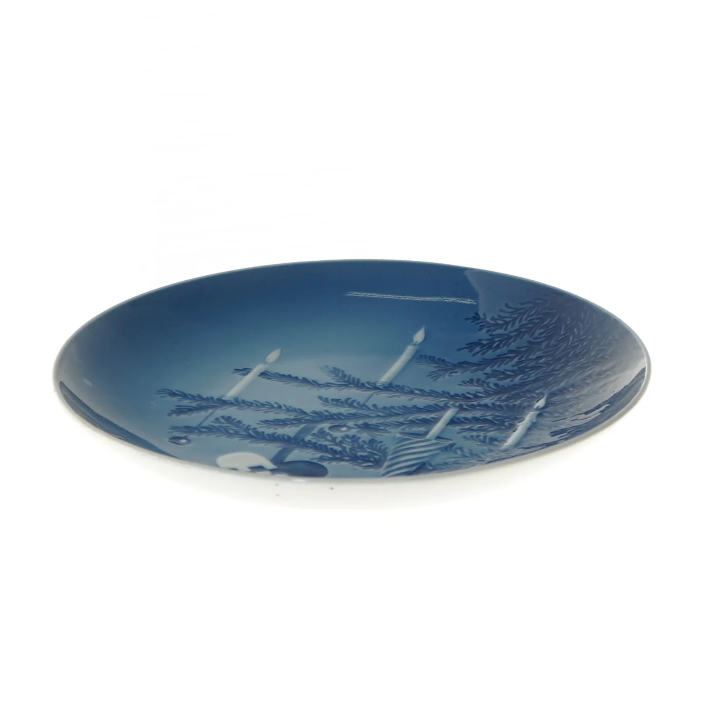 Royal Copenhagen juleplatte 1957 fra Royal Copenhagen (str. Ø 18,2 cm)