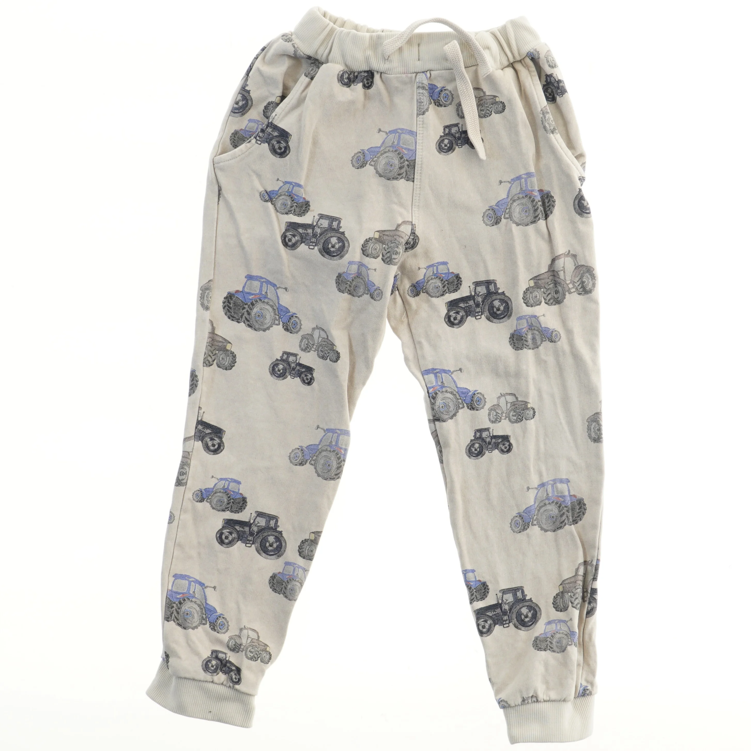 Børnebukser med traktorprint fra Name It (str. 104)