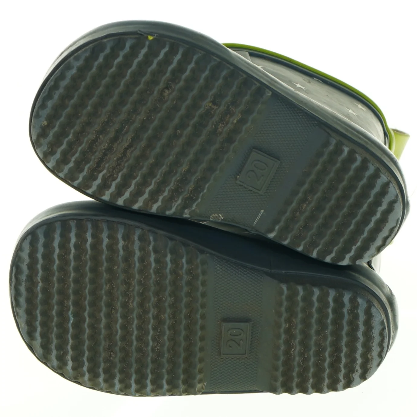 Børne regnstøvler med stjerneprint (str. 20)