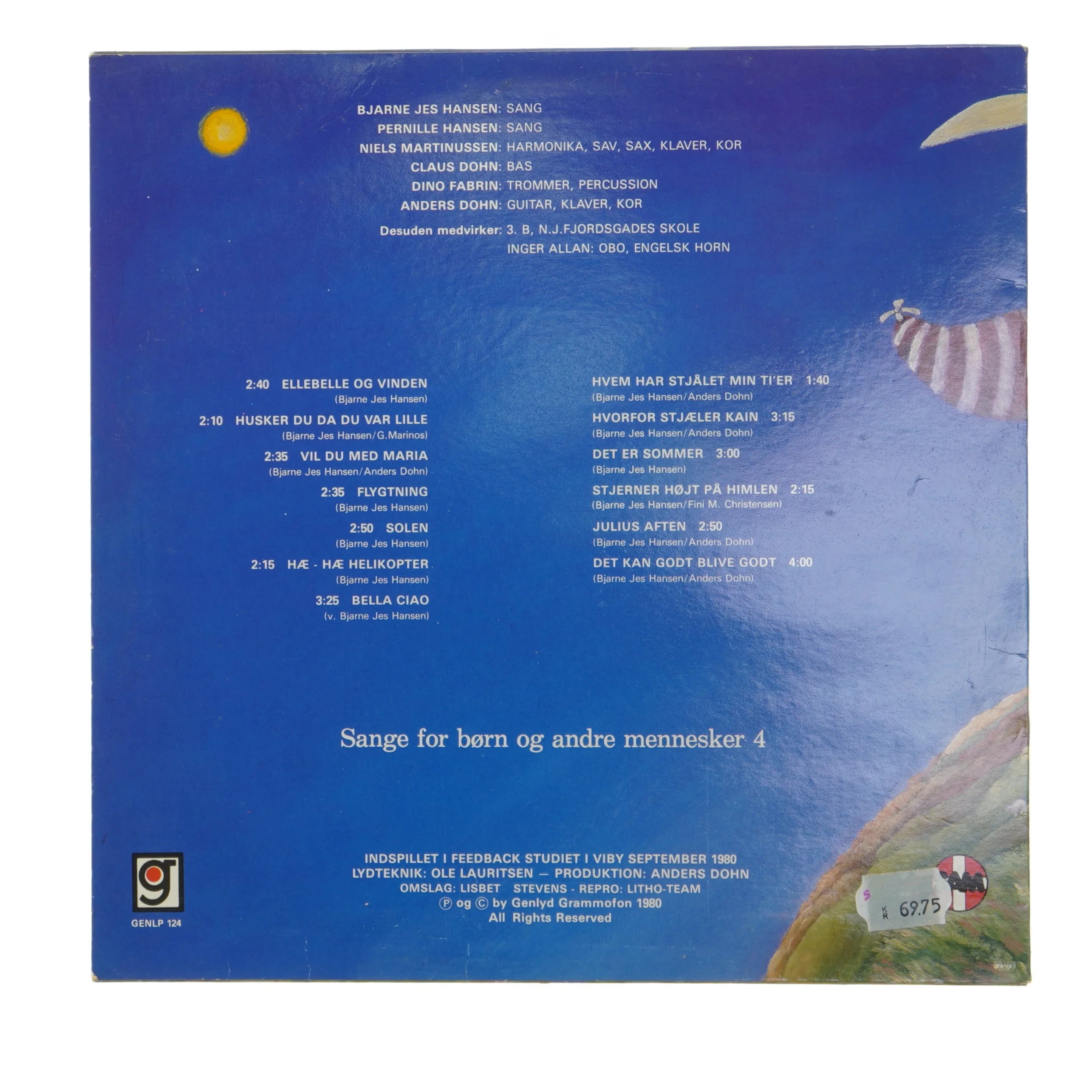 LP album: Det kan godt bli' godt fra Genlyd Grammofon