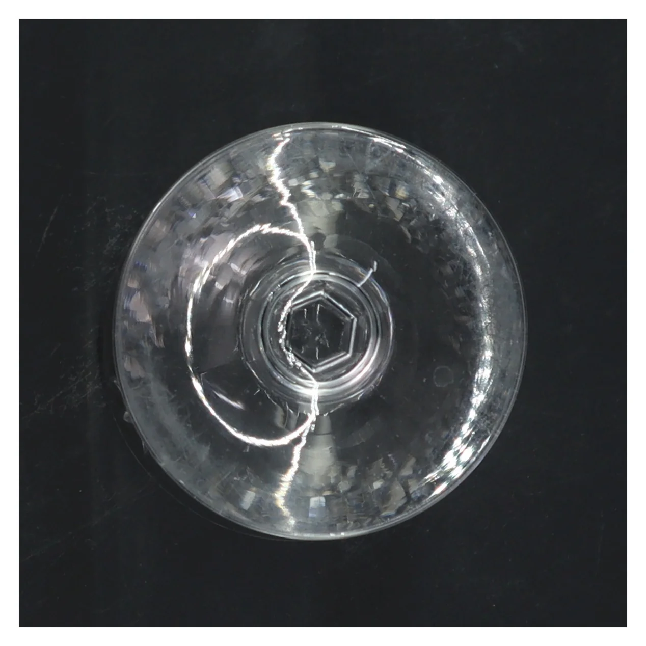 Krystal vinglas (str. 16,5 cm)